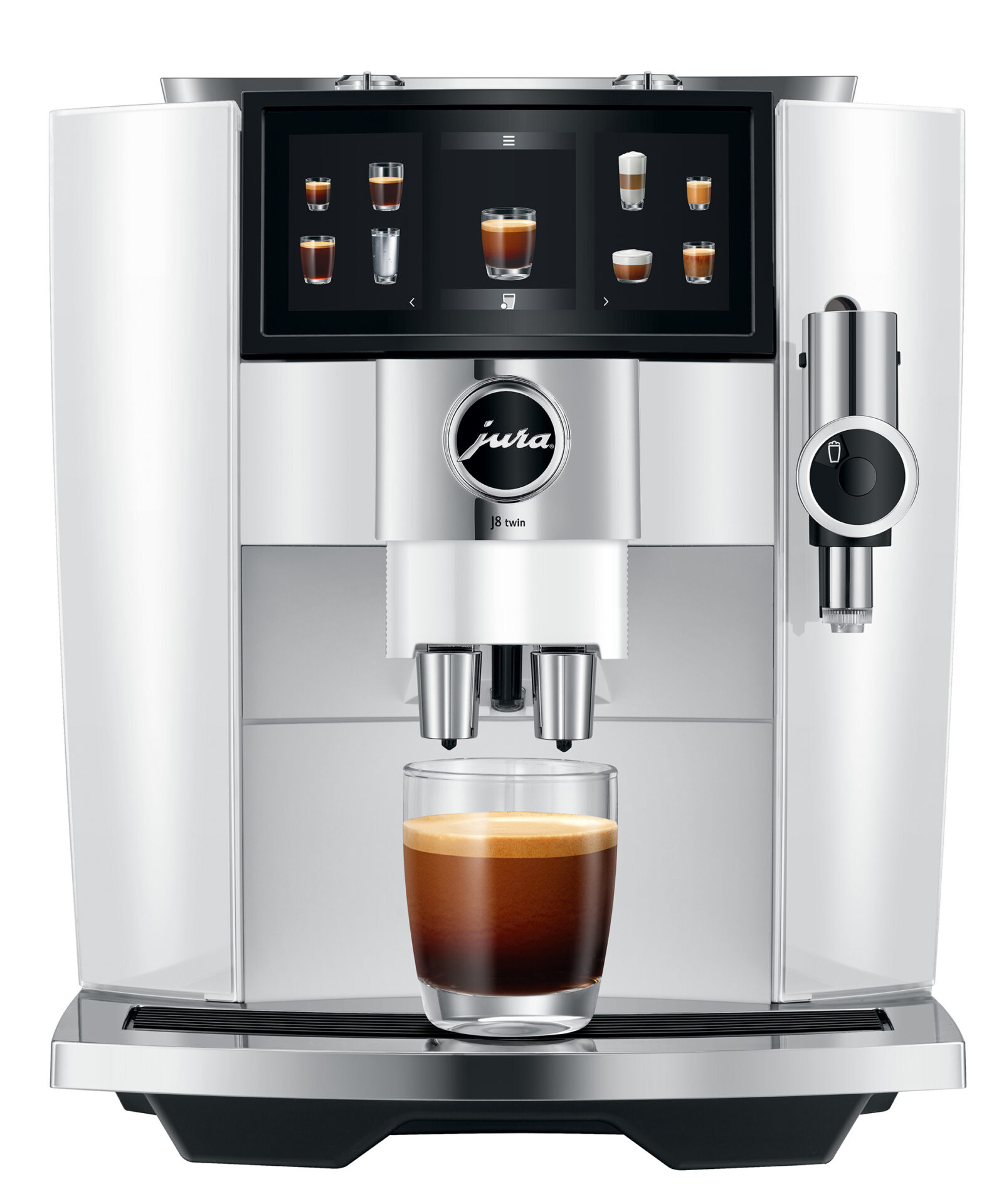 jura espressomachine j8 twin diamond white ea
