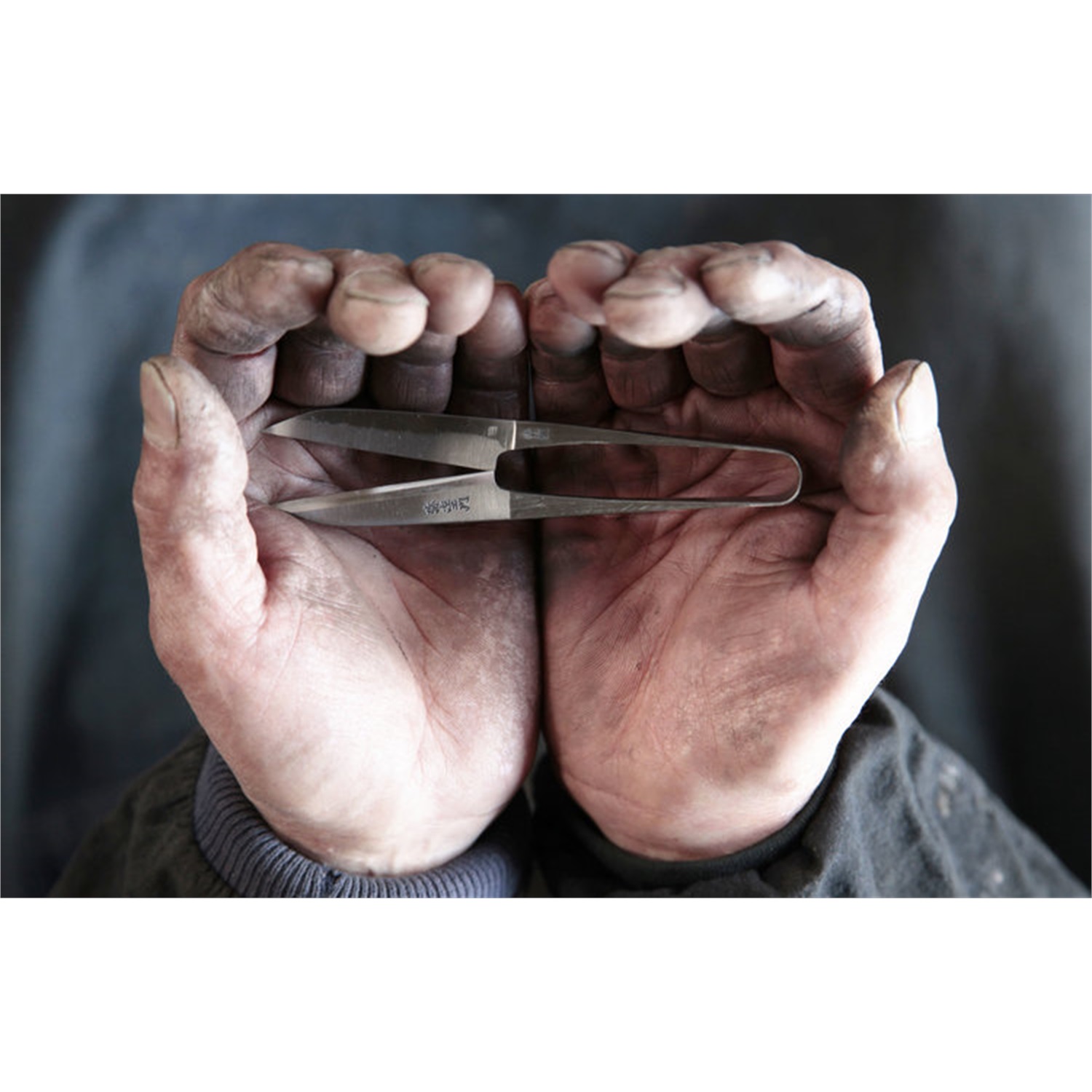 banshu-hamono-grip-schaar-10cm