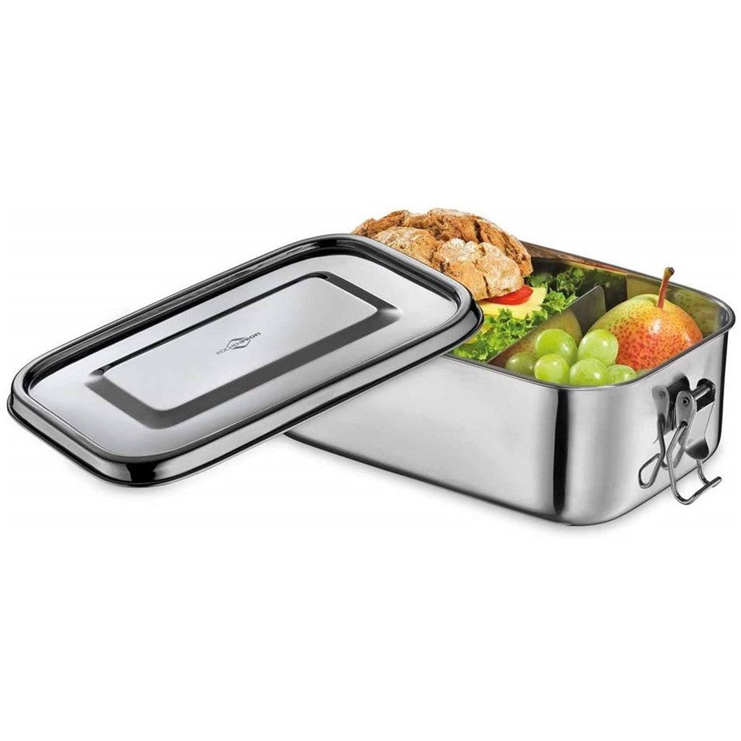 kuchenprofi lunchbox 18x12cm rvs