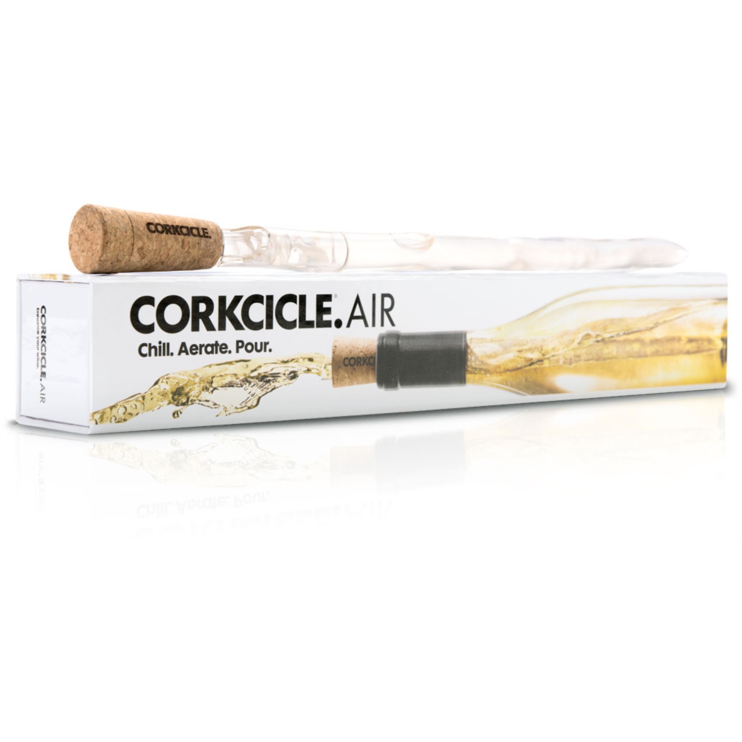 corkcicle air multifunctionele wijnkoeler kunststof