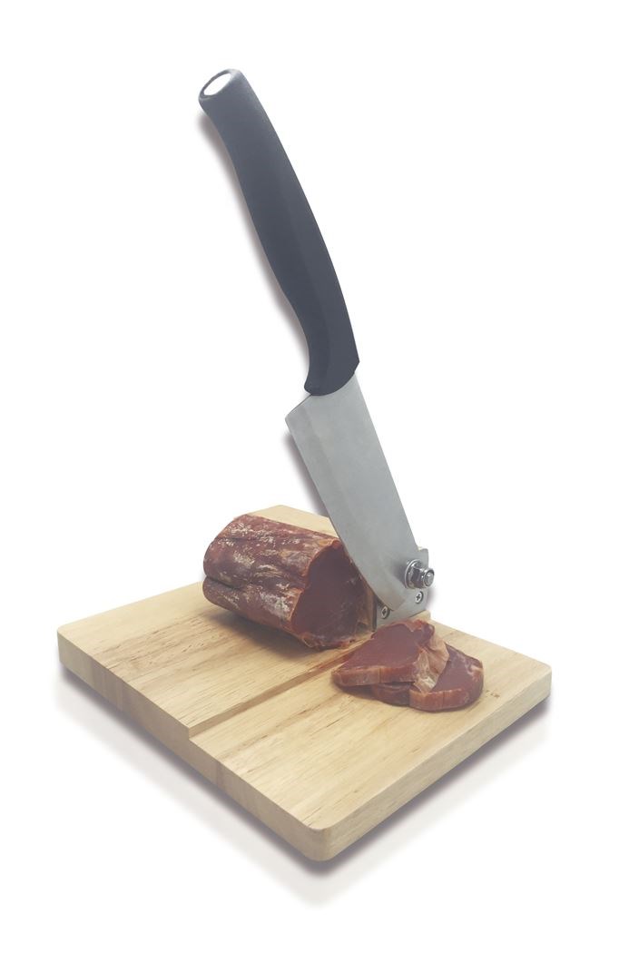 vin-bouquet-kaassnijder-met-houten-snijplank