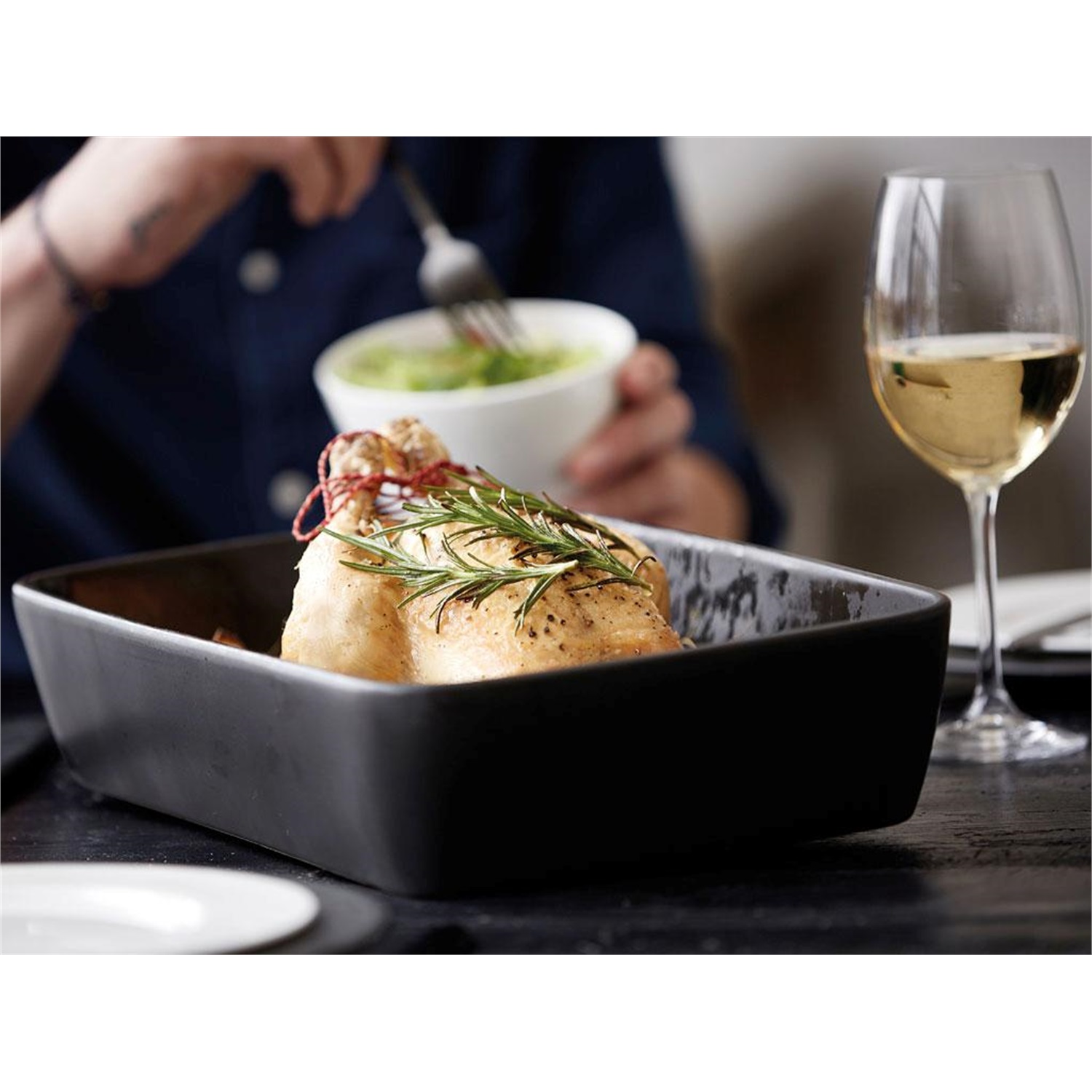 bitz-ovenschaal-38x24cm-zwart