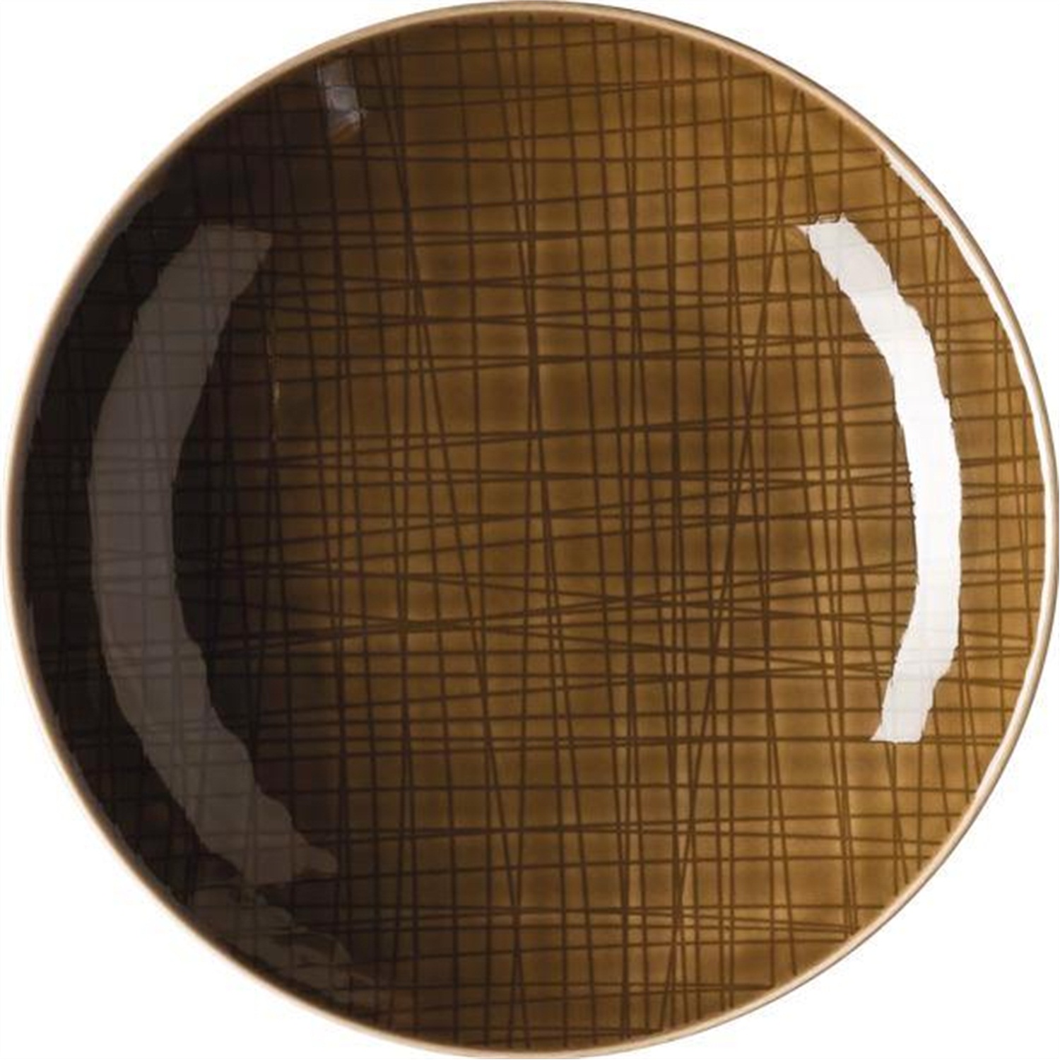 rosenthal mesh diep bord 19cm walnut