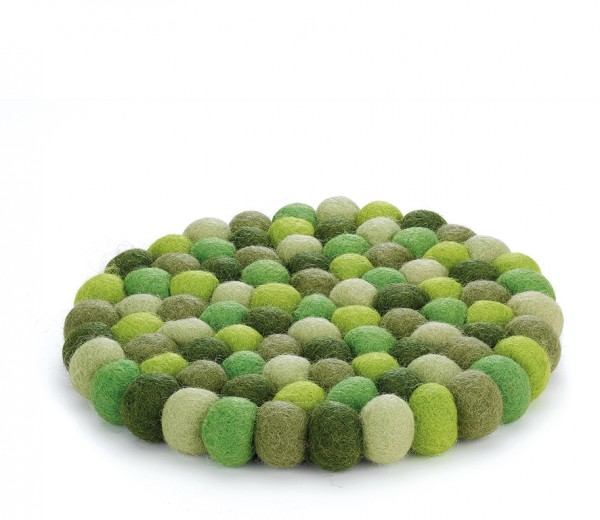 cilio-vilten-onderzetter-rond-21cm-groen