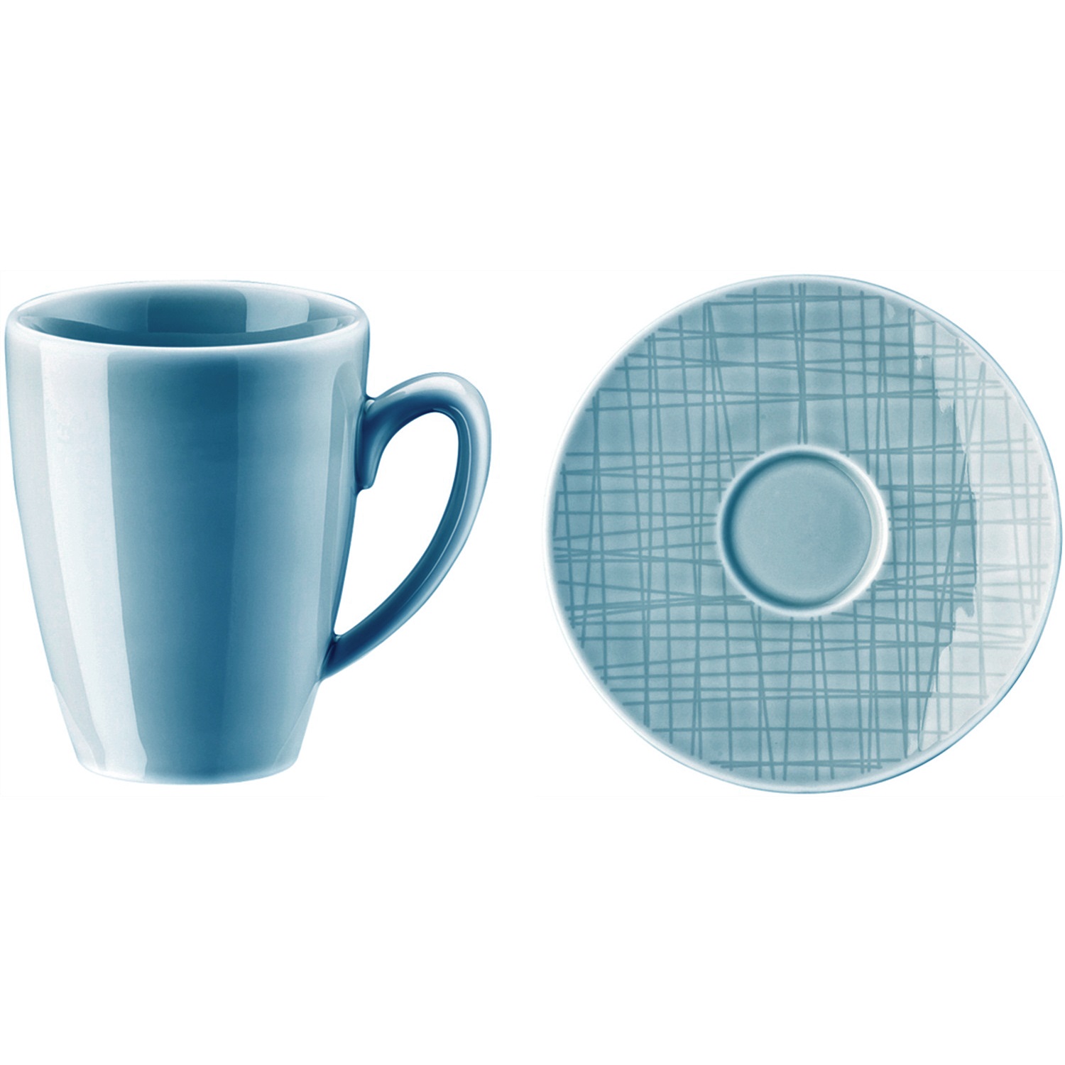 rosenthal-mesh-espressokop-en-schotel-aqua