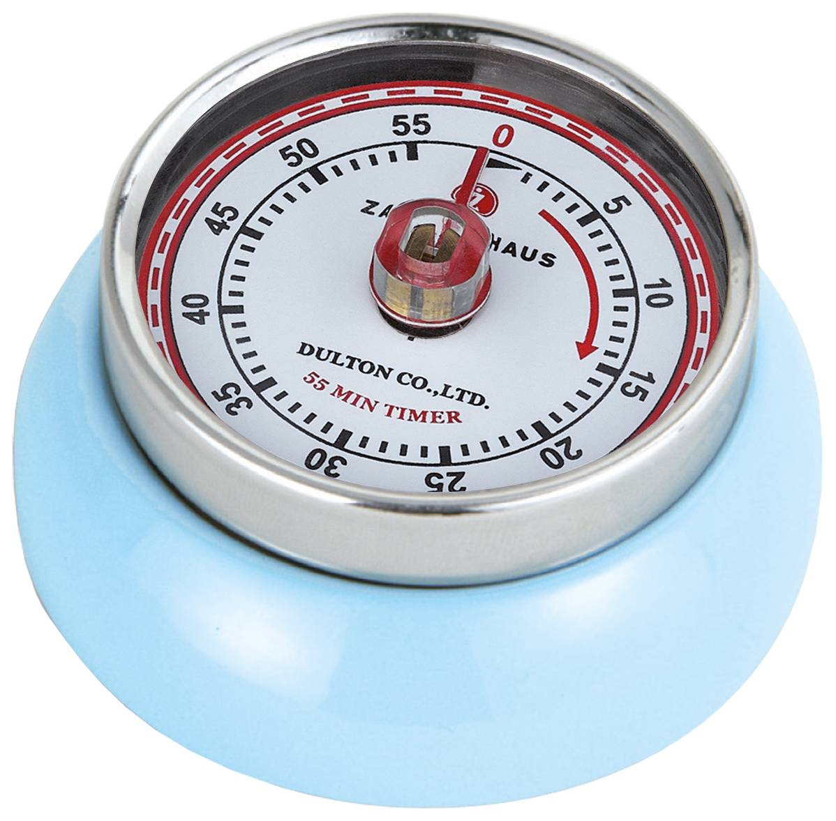 zassenhaus retro kookwekker lichtblauw