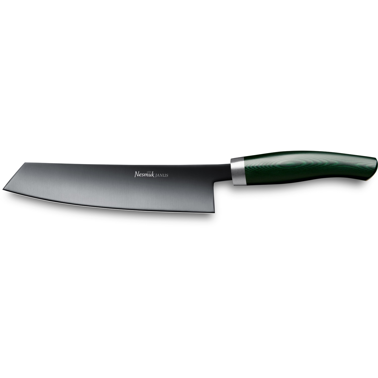 nesmuk-janus-koksmes-18cm-micarta-groen