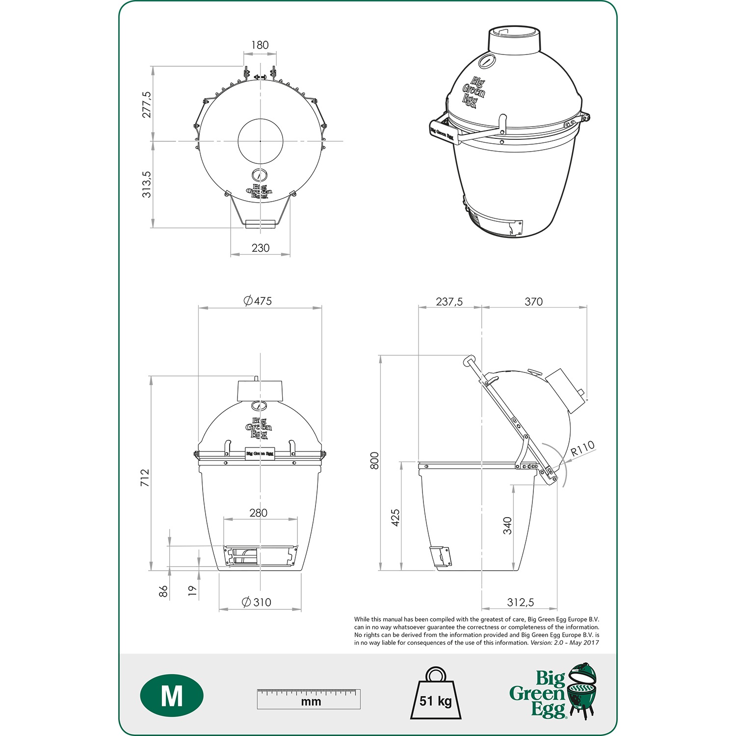 big-green-egg-medium-houtskoolbarbecue-met-nest-en-hoes