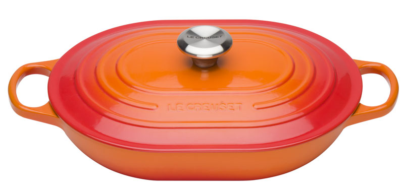 le-creuset-signature-oblong-braadpan-laag-31cm-oranjerood