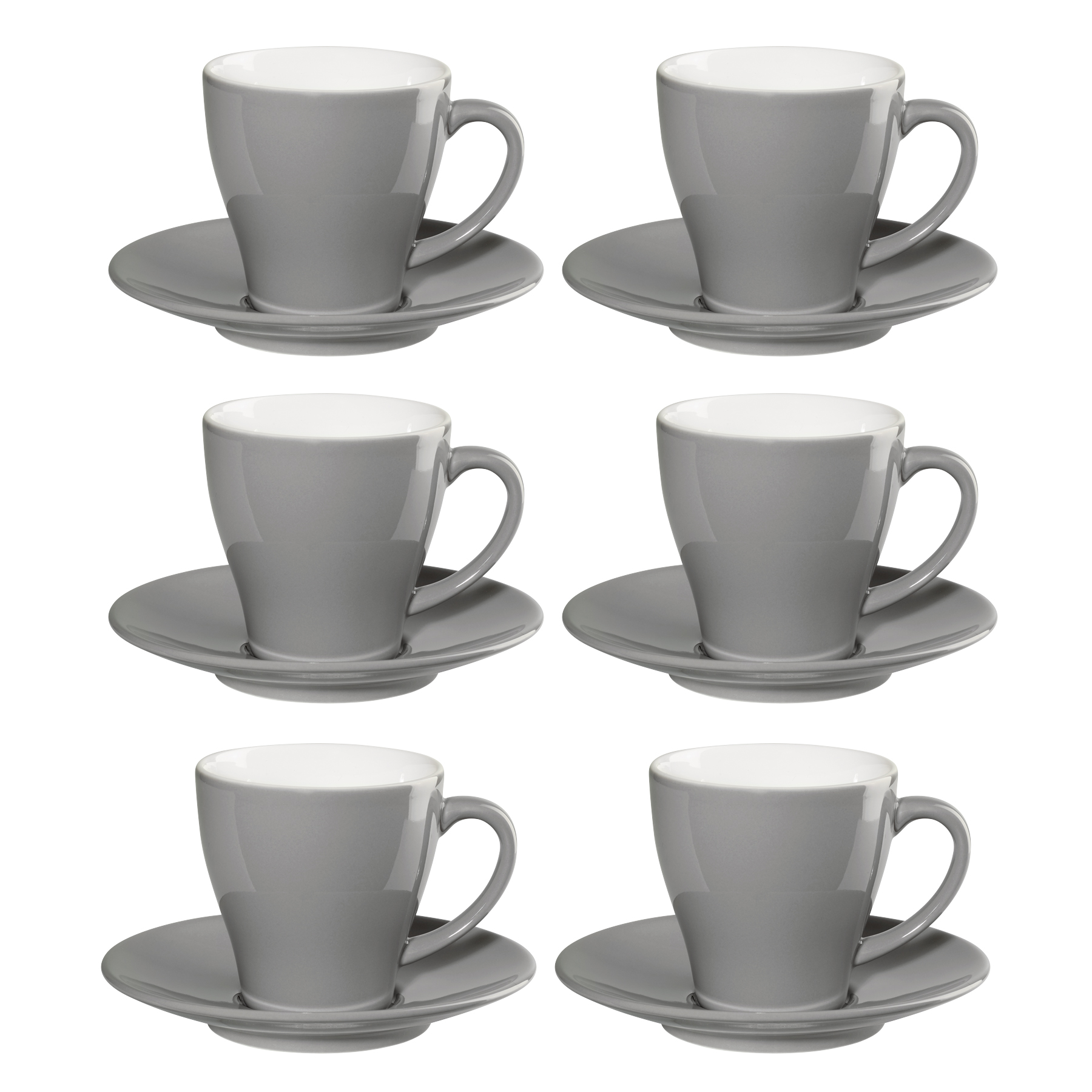asa selection caffe ti amo koffiekop en schotel 025l grey 6 stuks_10