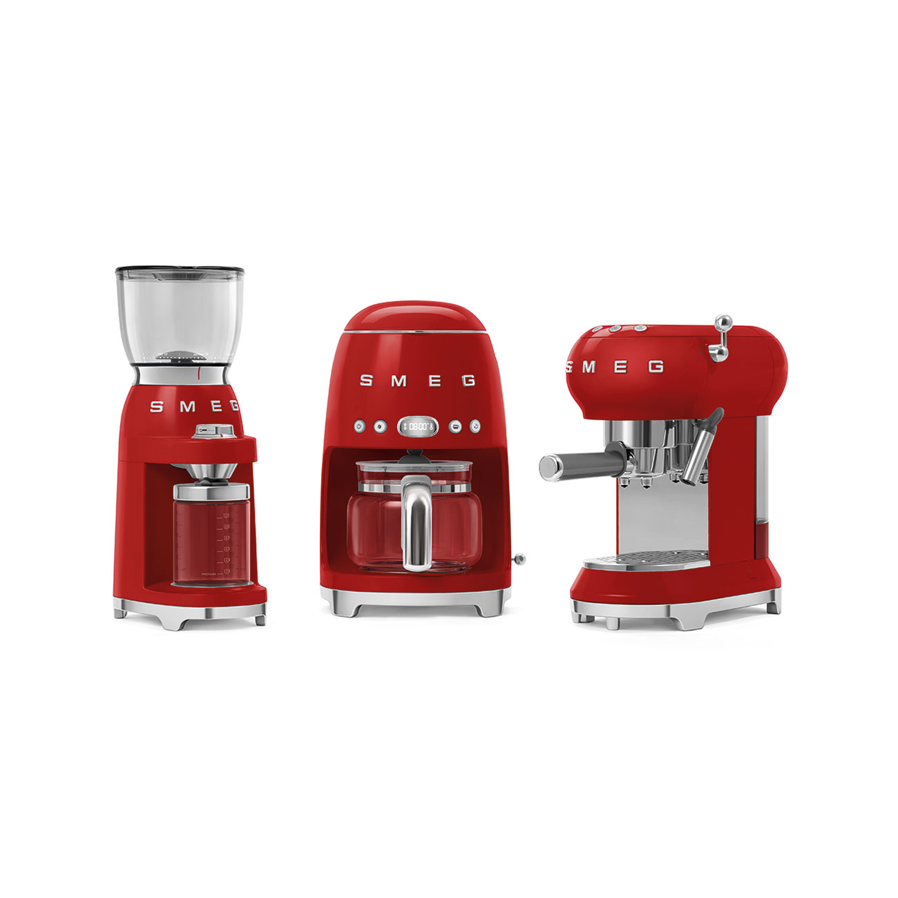 smeg-koffiemolen-cgf11rdeu-rood