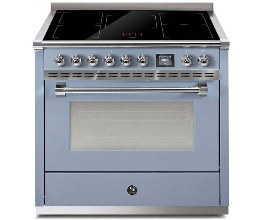 steel ascot aq9s 5fi ce inductiefornuis 90cm blauw