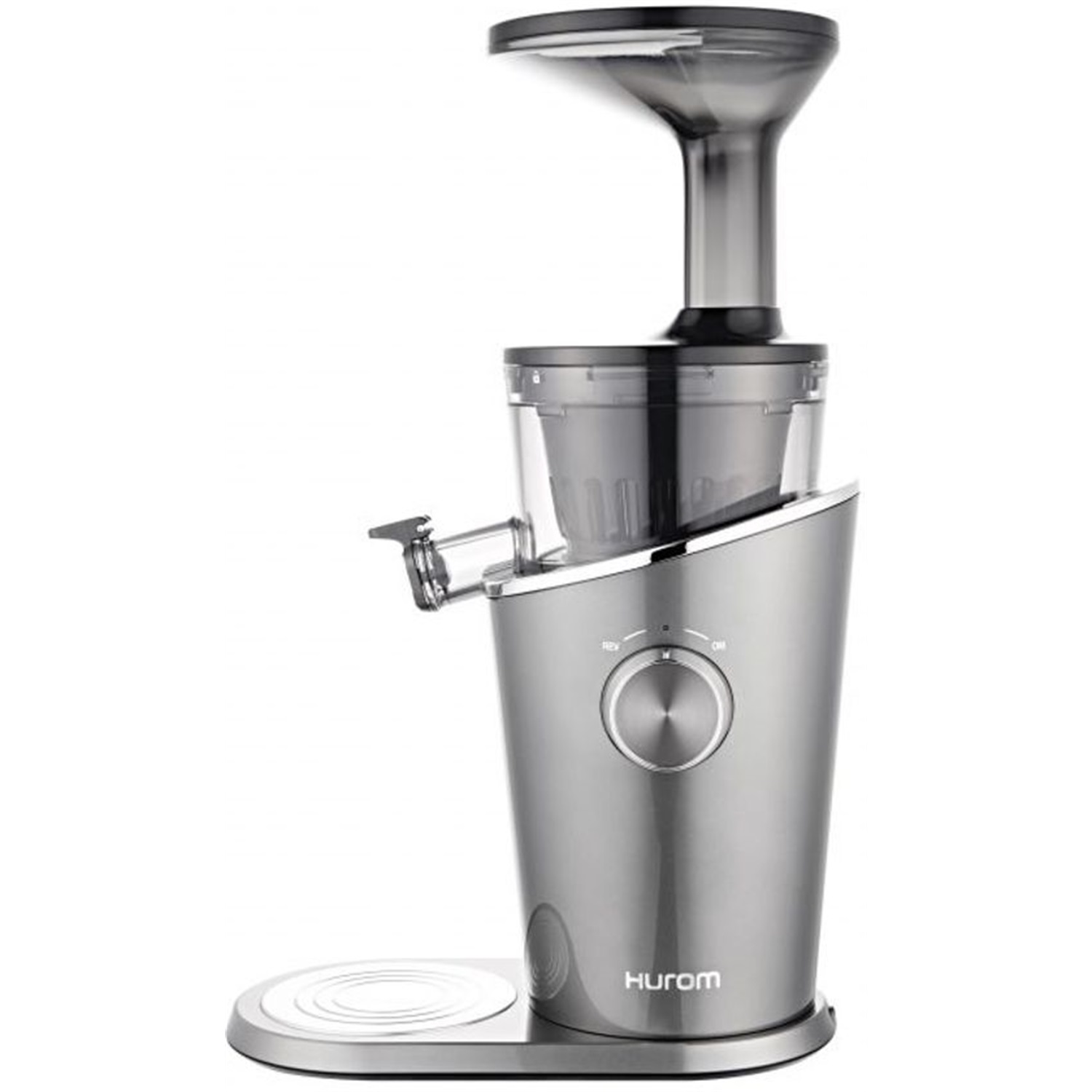 hurom easy h100 slowjuicer dbea01 titanium grey