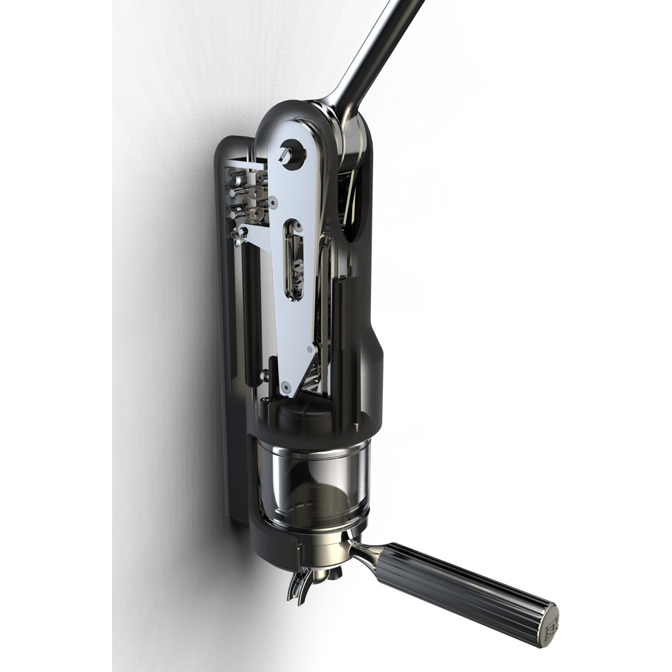 superkop-handbediende-niet-elektrische-espressomachine-rood