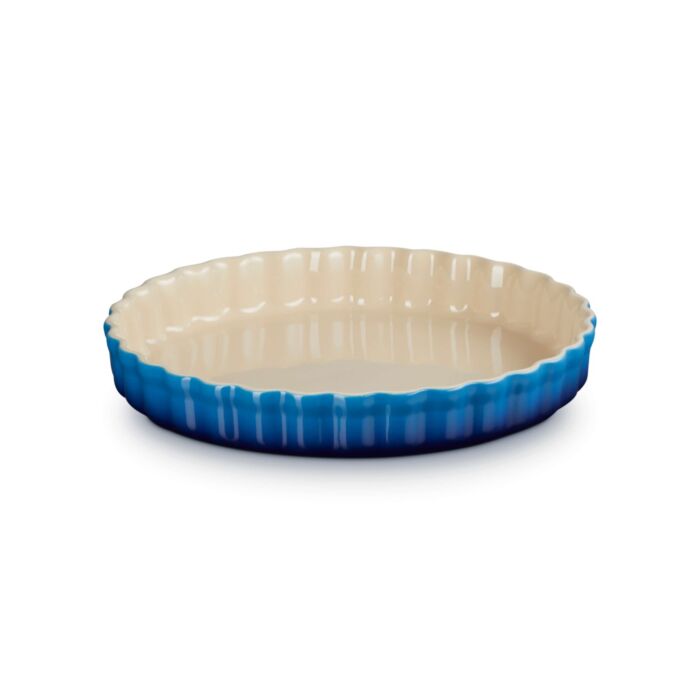le creuset tartelette en quichevorm 28cm azure