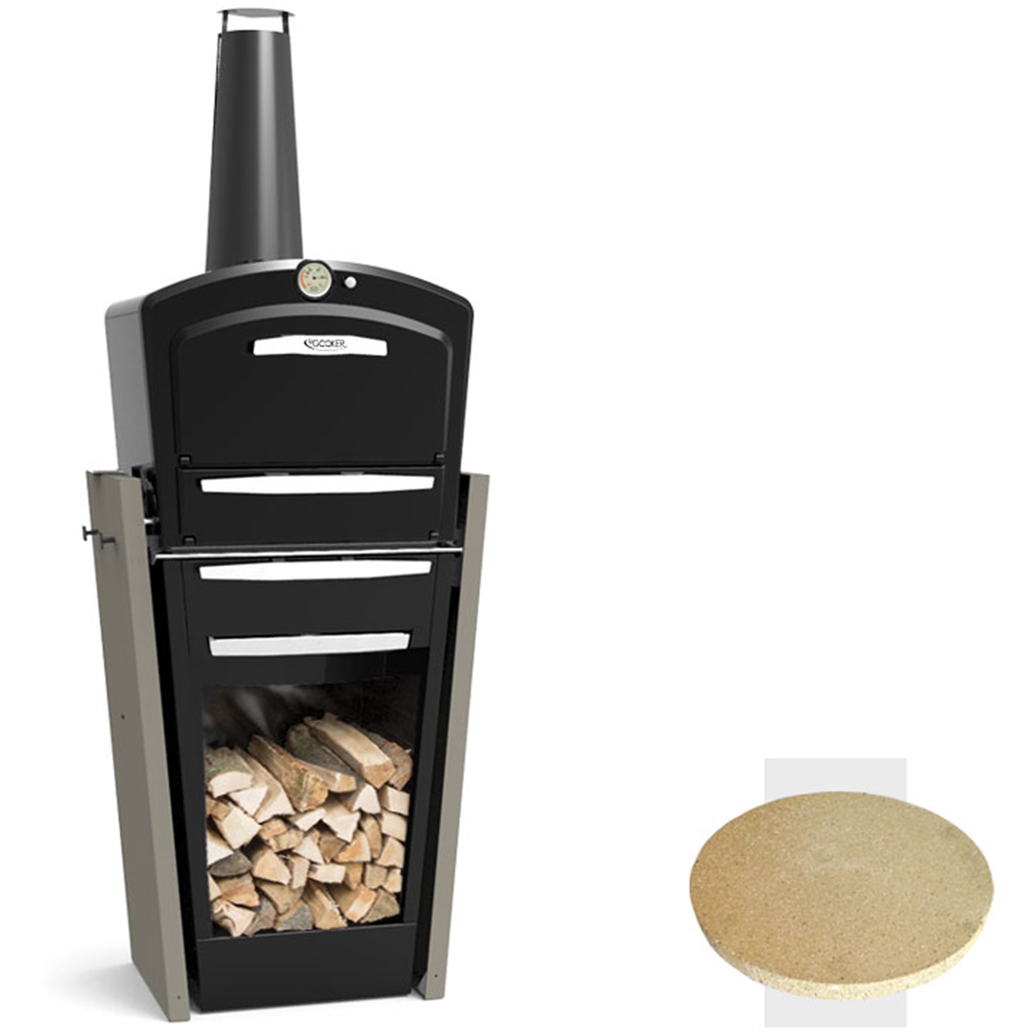 le gooker original multifunctionele houtgestookte buitenoven