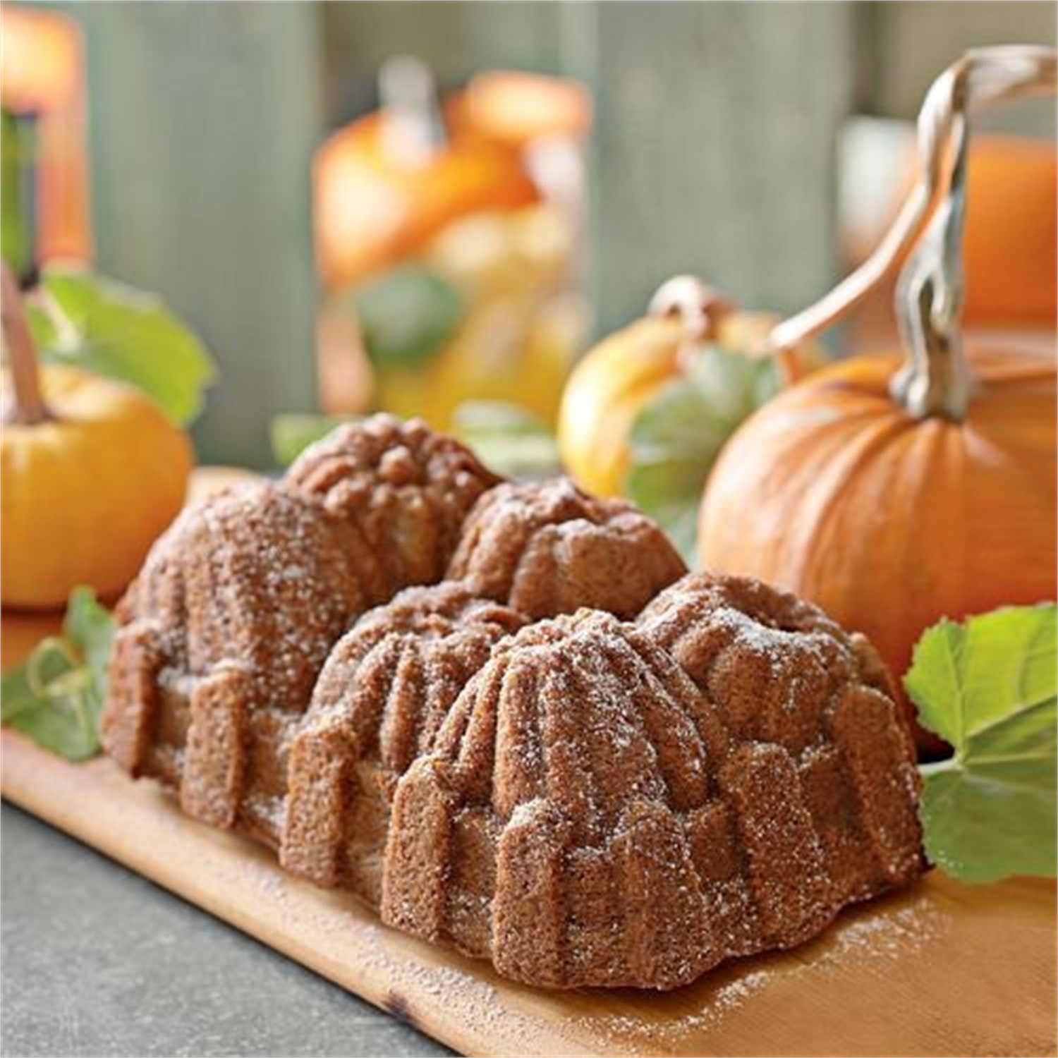 nordic-ware-pumpkin-patch-loaf-bakvorm-26x15cm-zilver