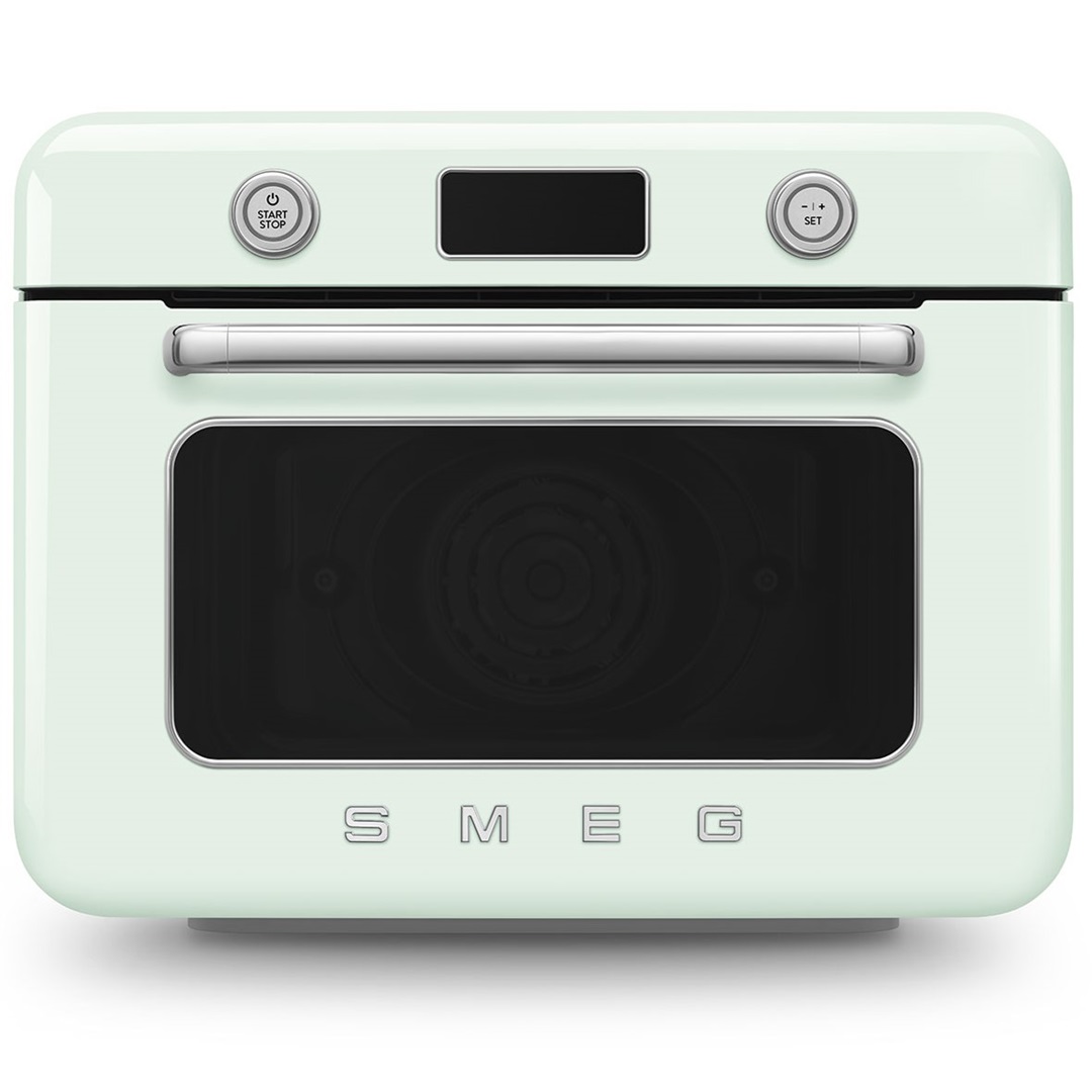 smeg combi stoomoven cof01pgeu pastelgroen
