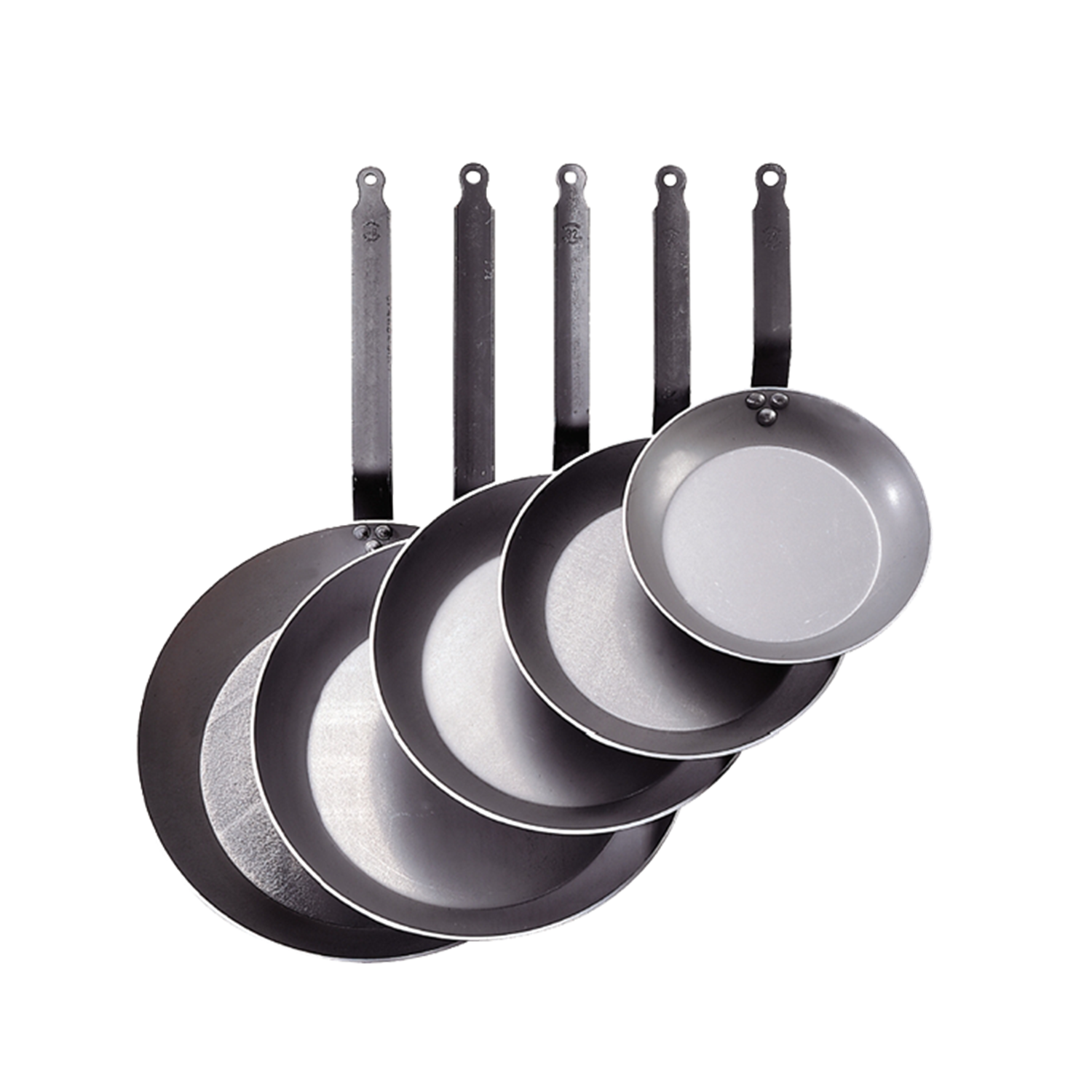 de-buyer-carbone-plus-lyonnaise-koekenpannenset-2428cm