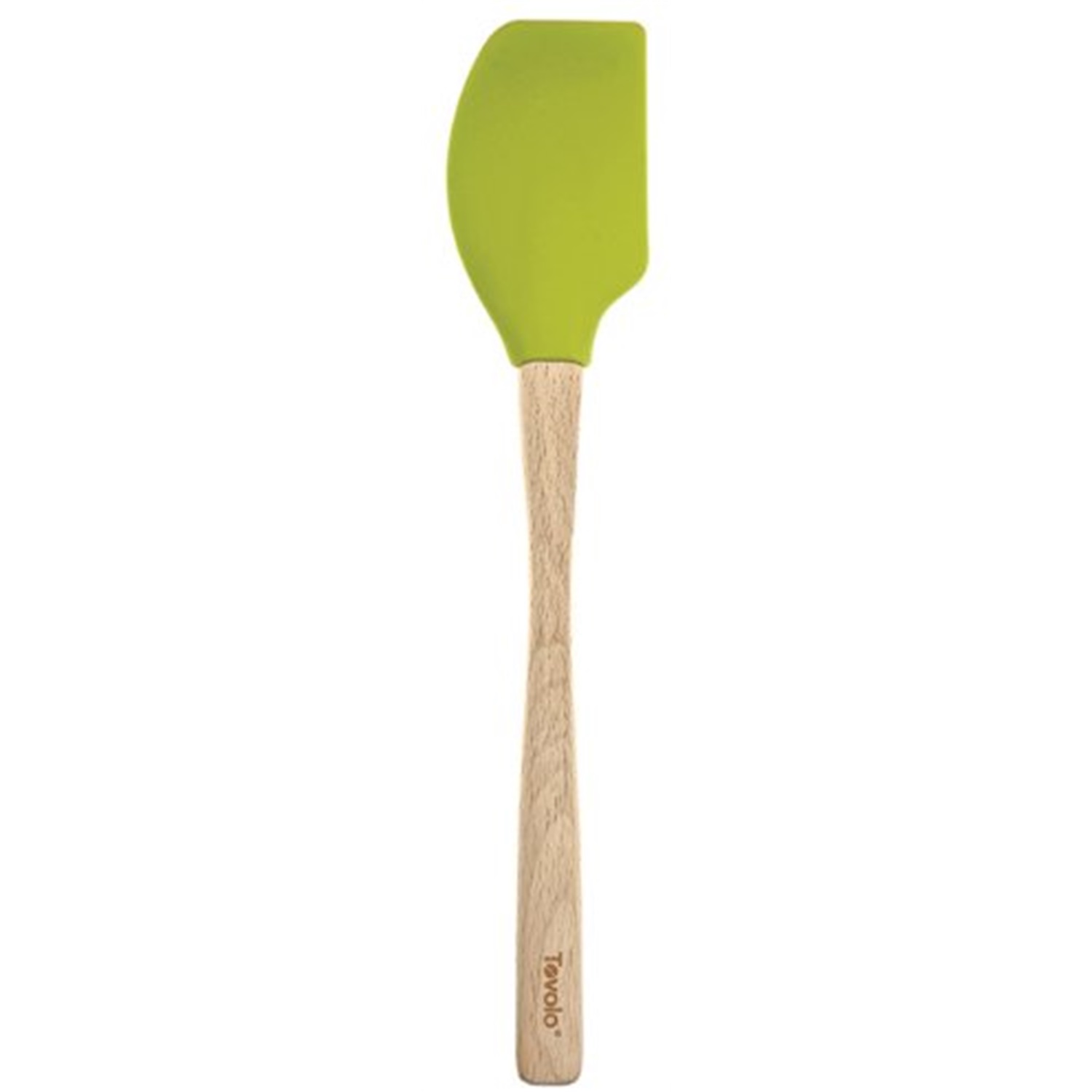 tovolo spatel met houten steel 32cm green apple