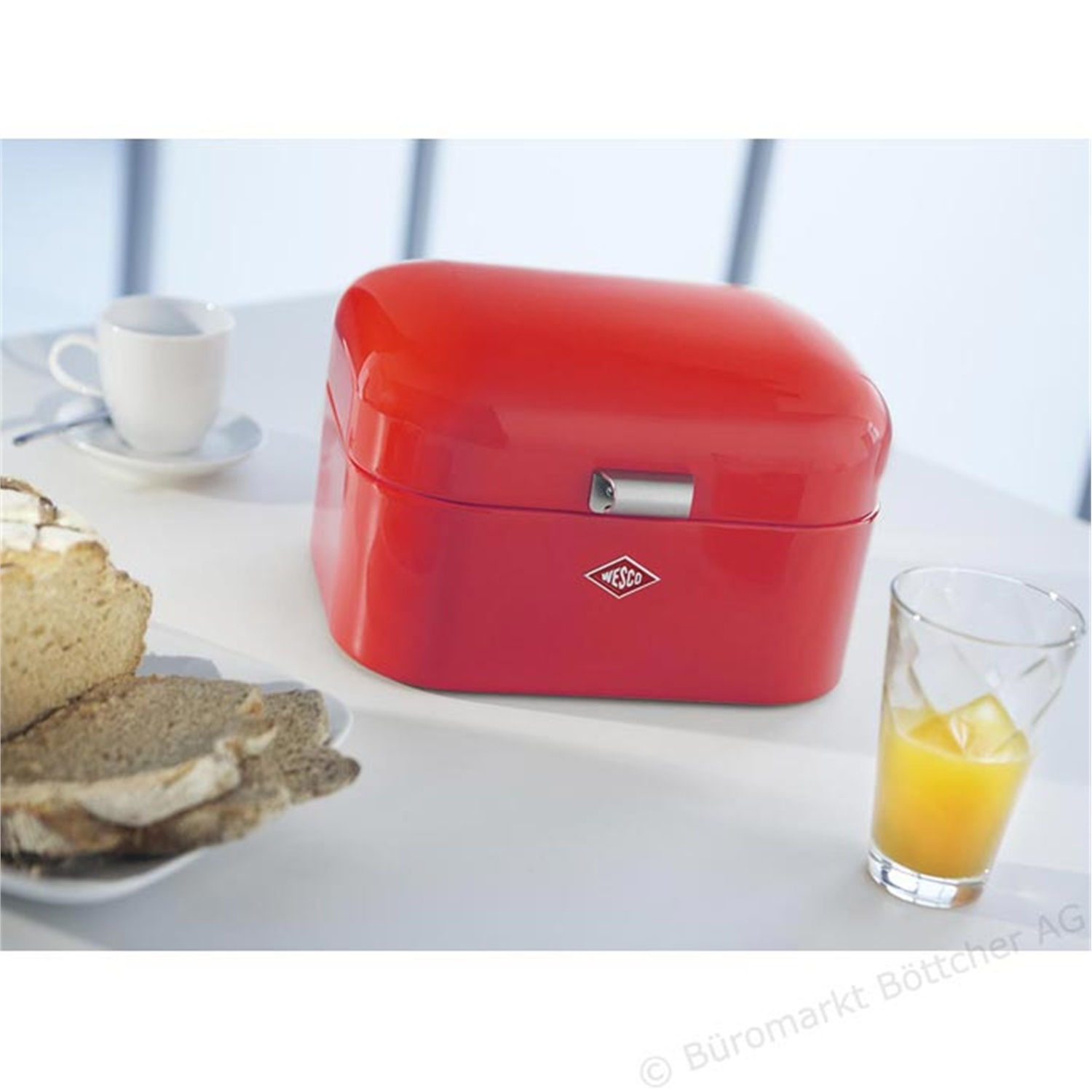 wesco-single-grandy-broodtrommel-rood