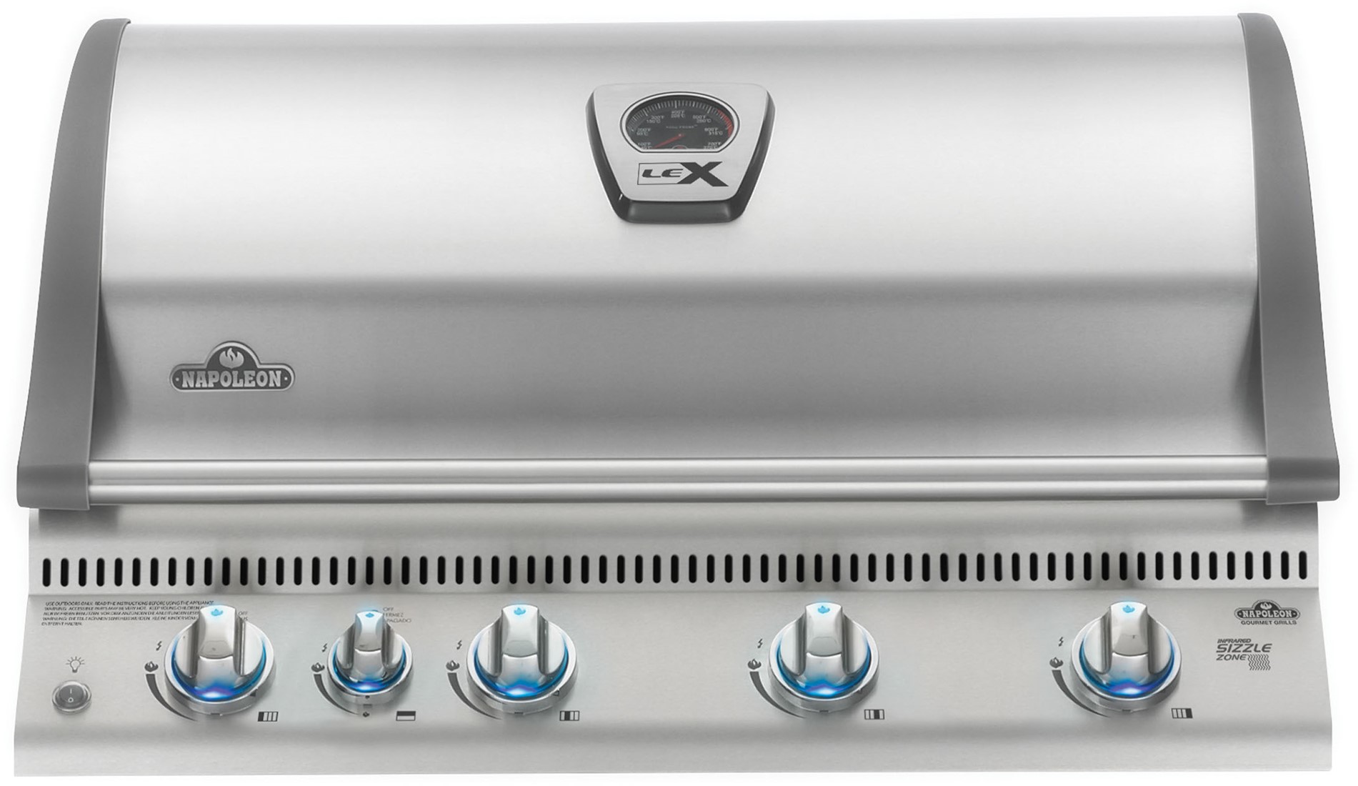 napoleon-lex-605-inbouwbarbecue-rvs