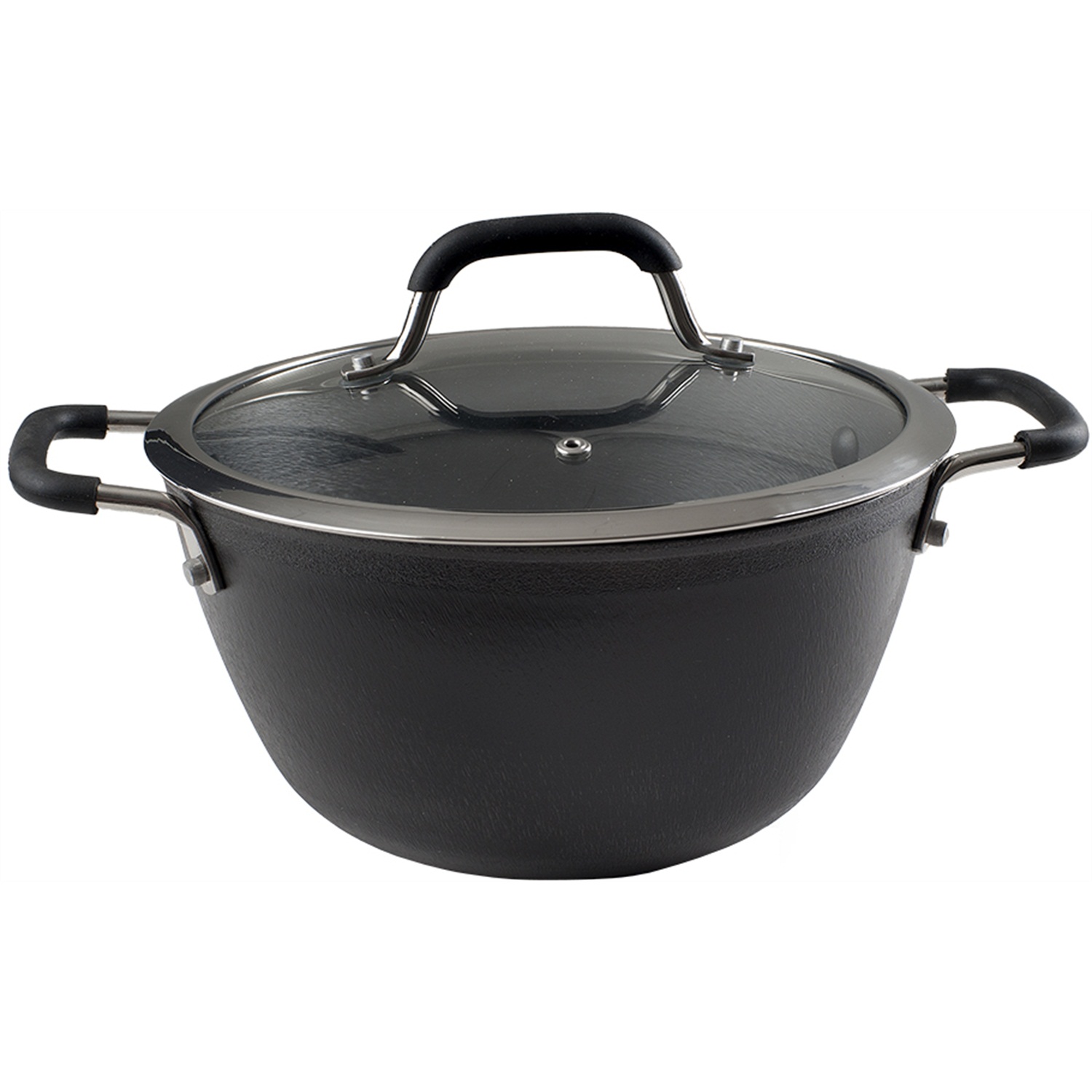 ronneby bruk ultra light braadpan met glasdeksel 26cm