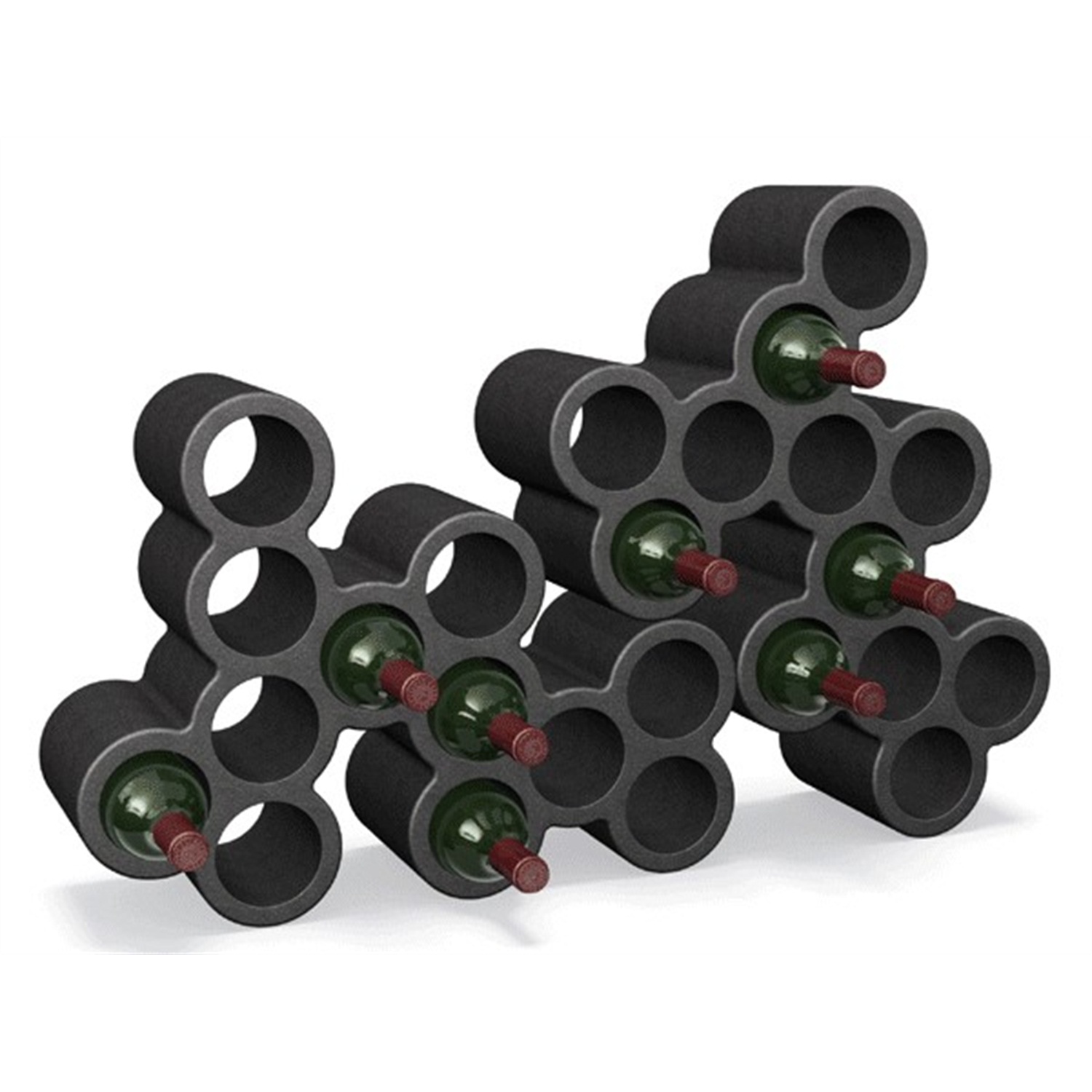 goods-wijnrek-grape-12-vaks-zwart