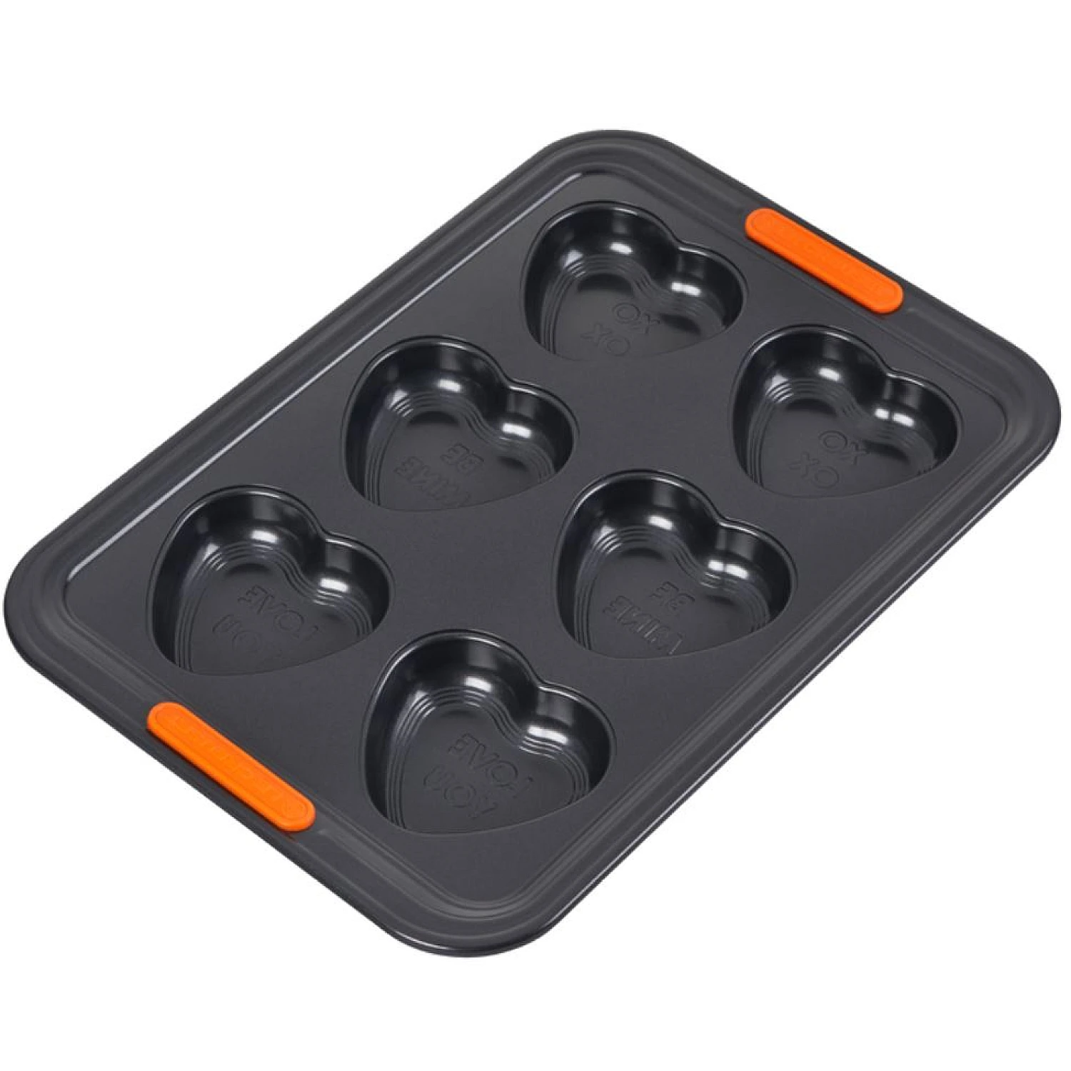 Le Creuset Anti Aanbak Bakvorm Hartjes, 6st
