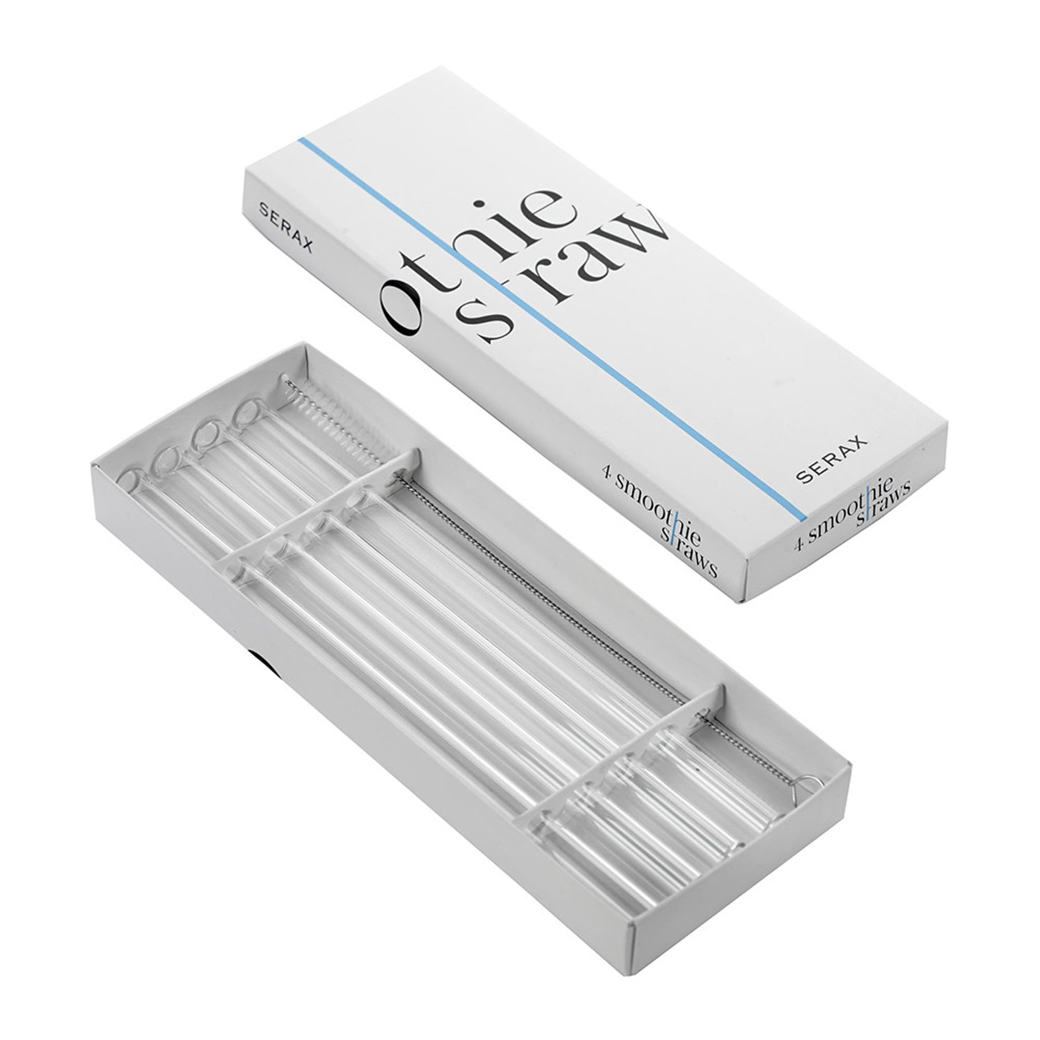 serax-glass-straws-saprietjes-met-reinigingsborstel-b0816777-4-stuks-23cm