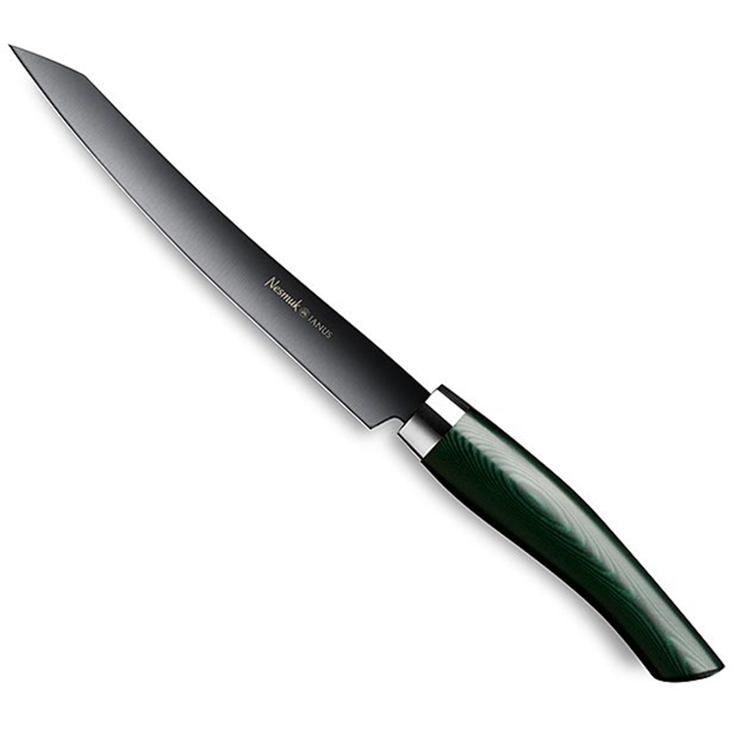 nesmuk janus slicer 16cm micarta groen