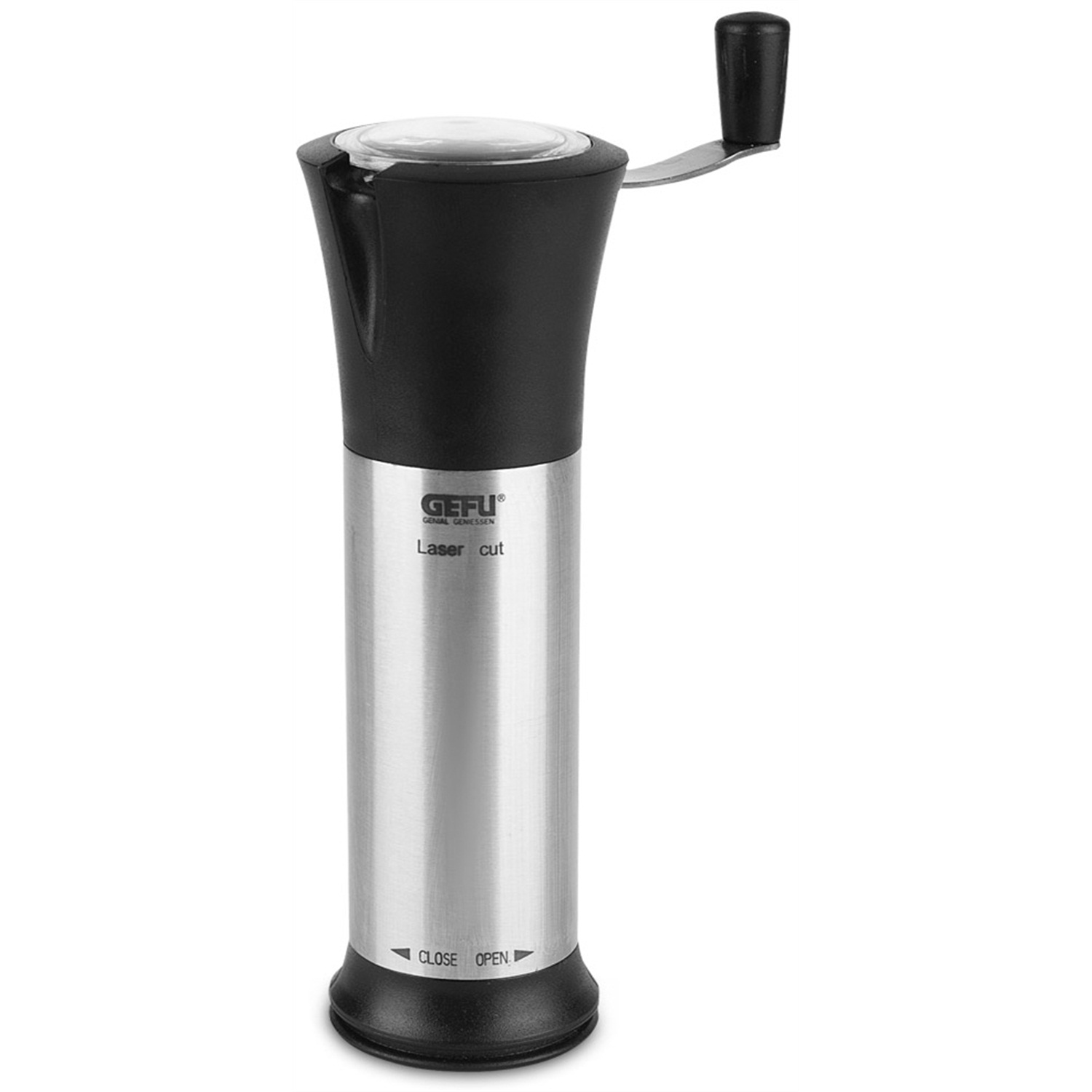 gefu-moscata-laser-cut-nootmuskaatmolen-15cm-zwartrvs