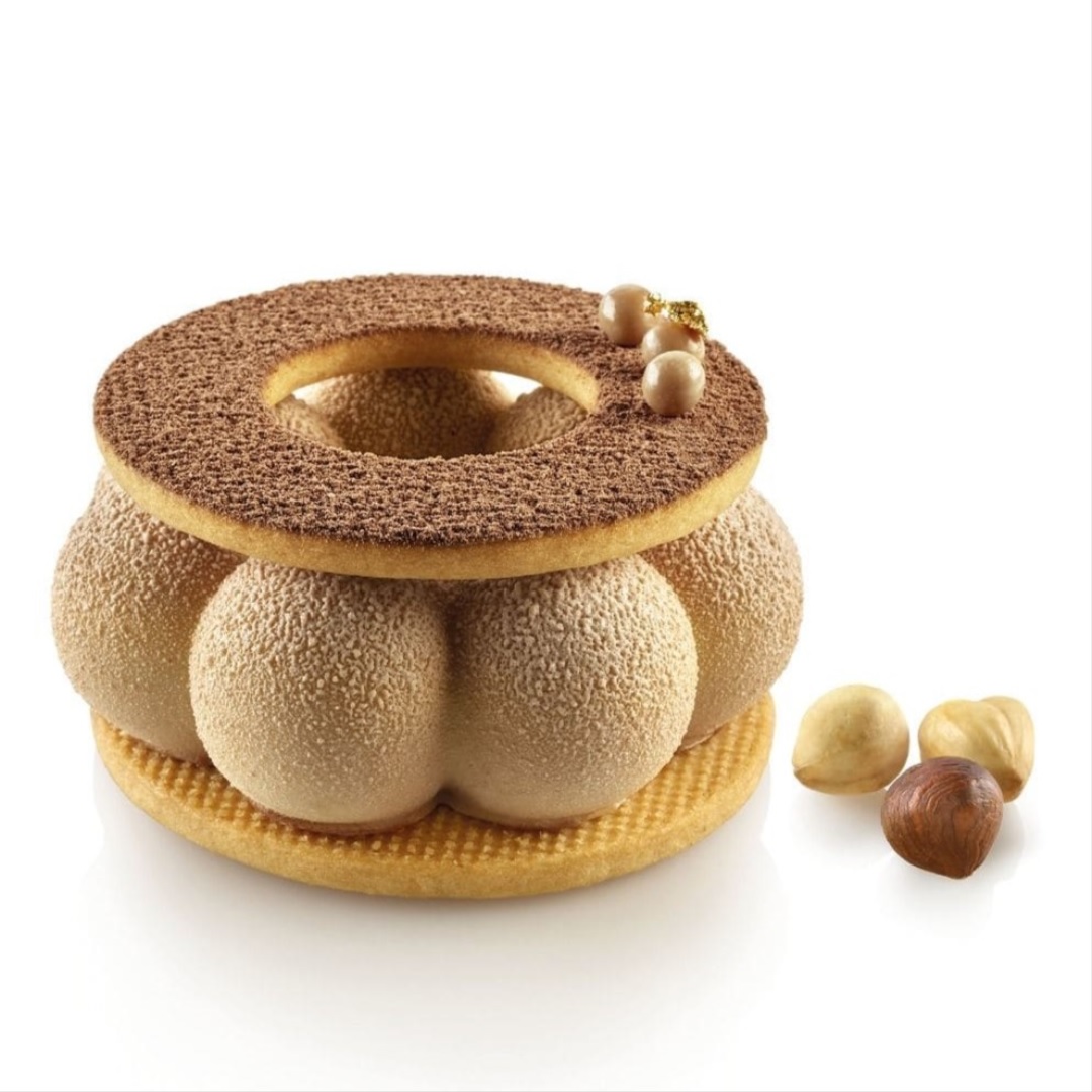 silikomart-truffle-crown-90-siliconen-patisserievorm-met-uitsteekvorm-6-vaks