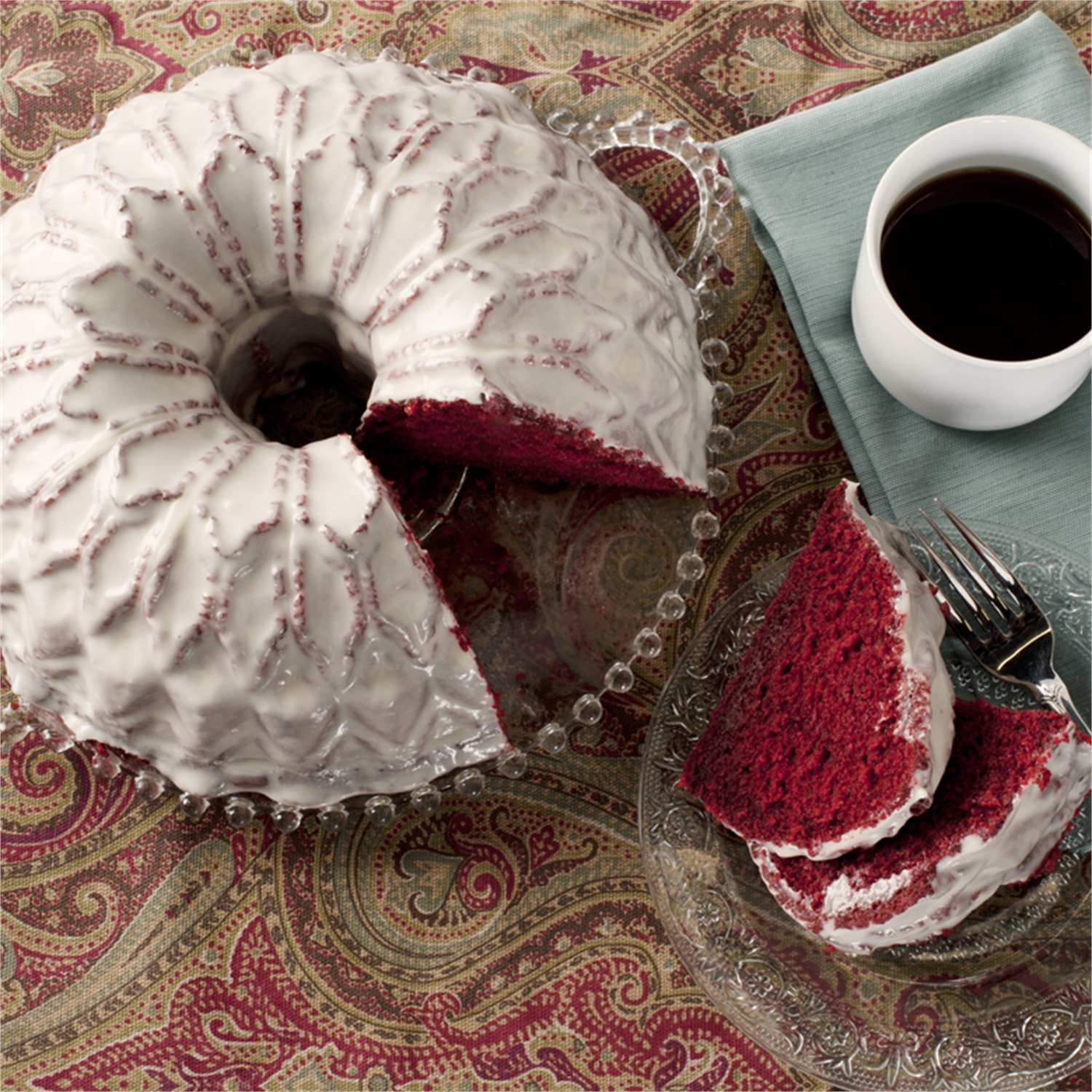 nordic-ware-stained-glass-tulbandvorm-26cm-zilver