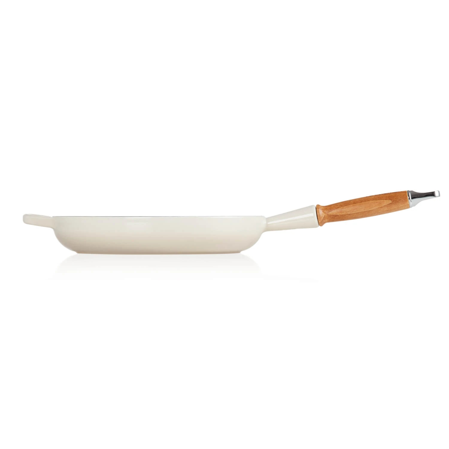le-creuset-signature-koekenpan-met-houten-steel-28cm-meringue