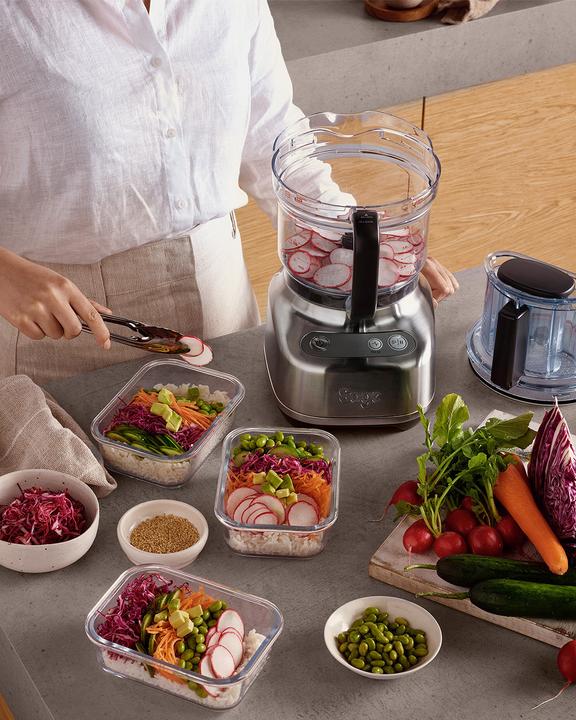 Foodprocessor; raspen, snijden en schaven