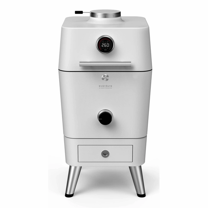everdure 4k houtskoolbarbecue wit