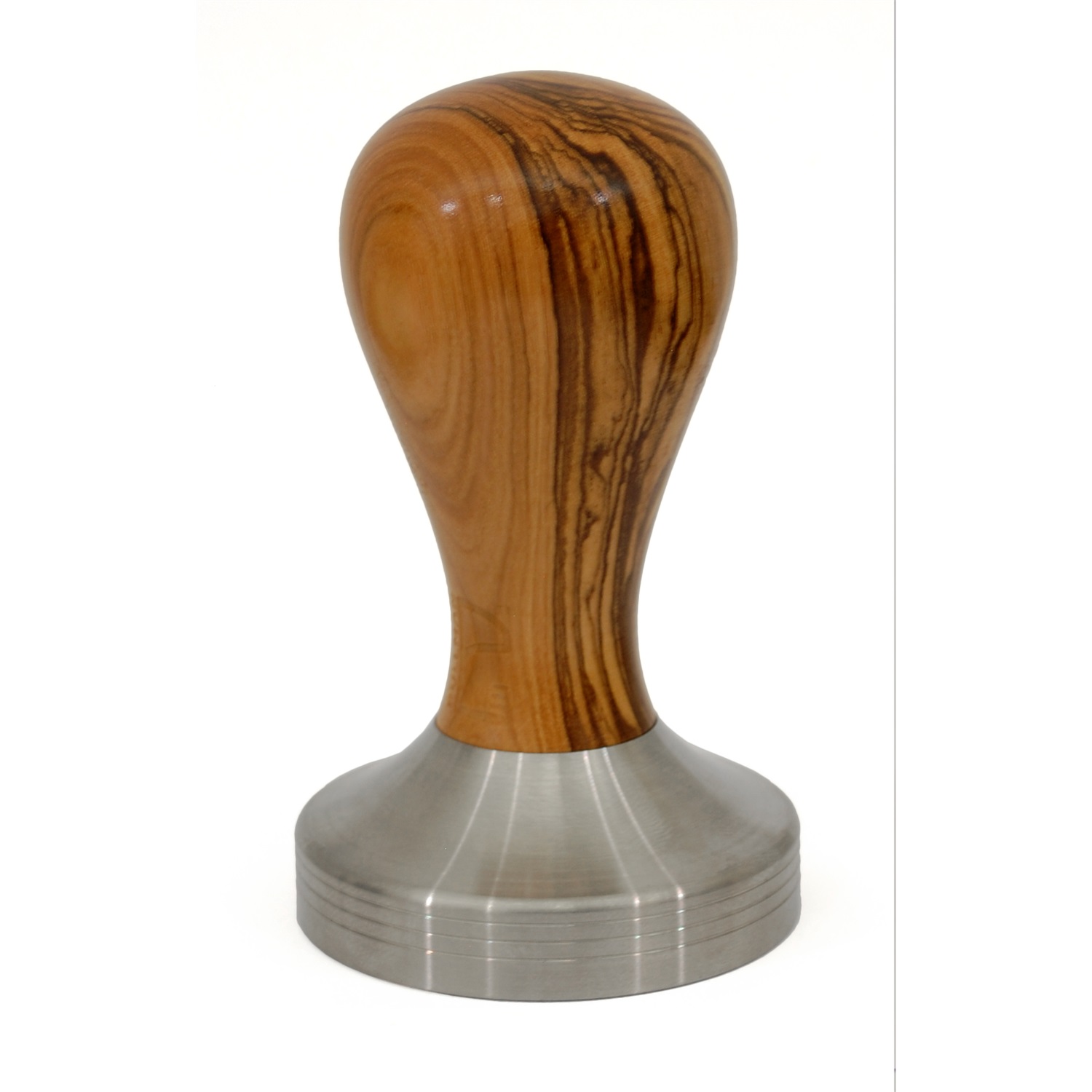 pullman nexus tamper rvs 58mm olijfhout