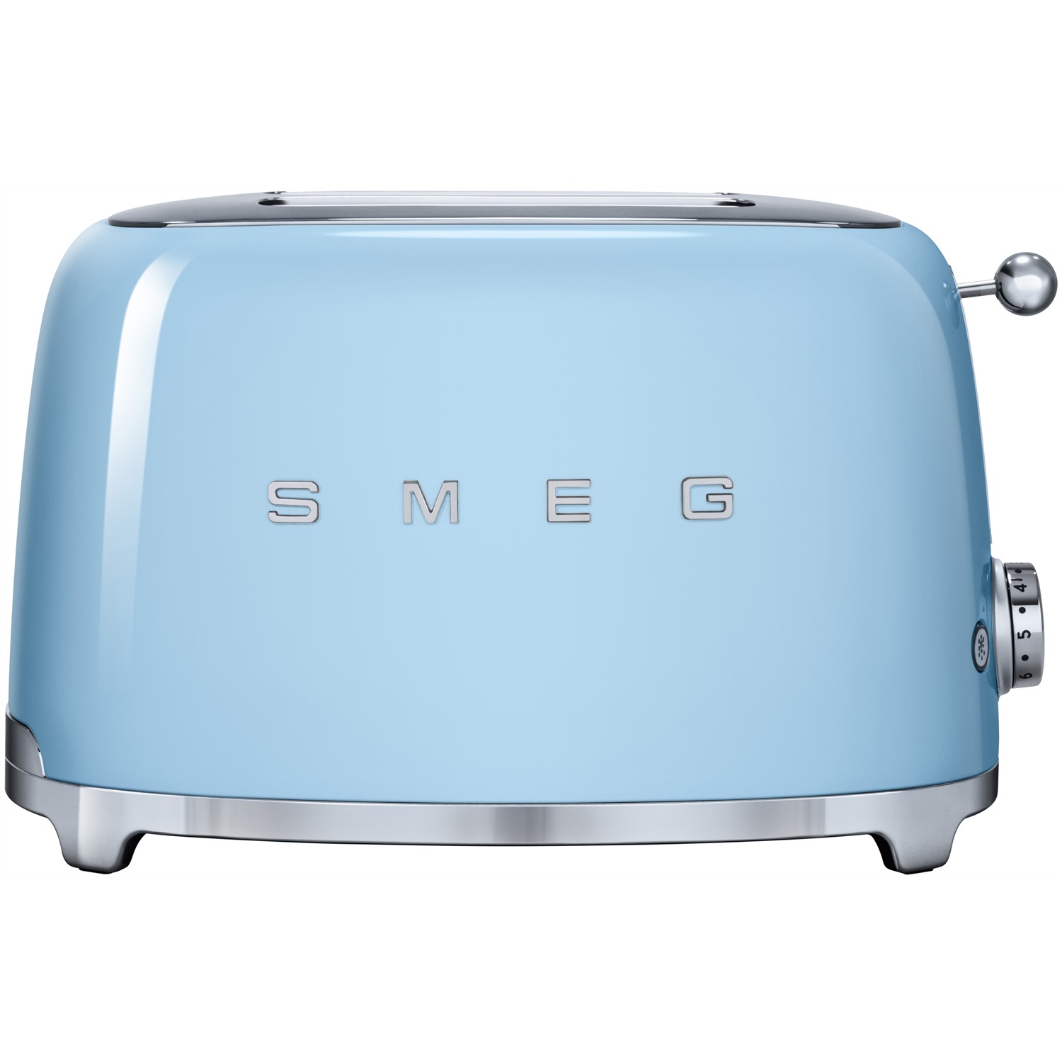 smeg broodrooster 2x2 tsf01pbeu pastelblauw