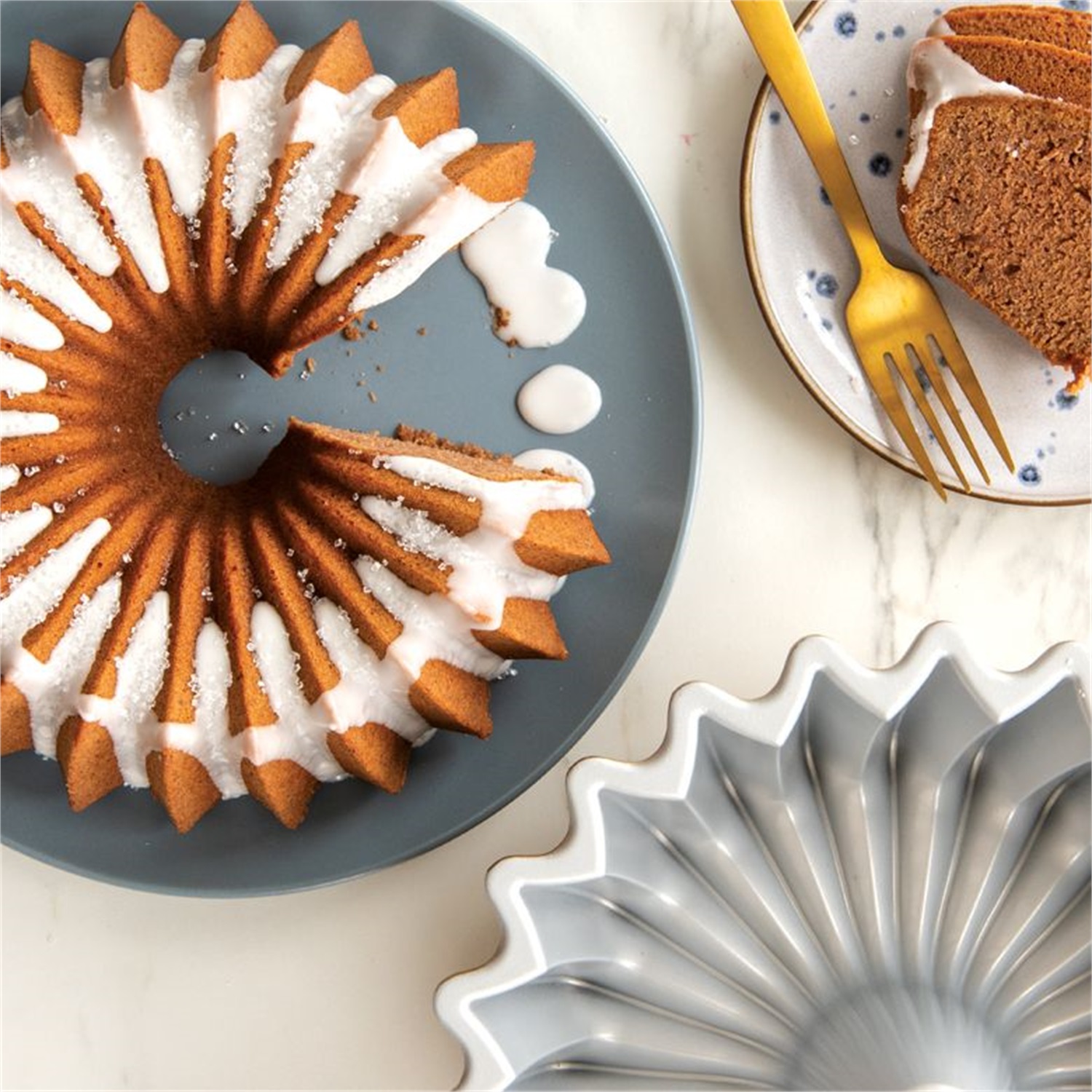 nordic-ware-brilliance-bundt-tulbandvorm-25cm-goud