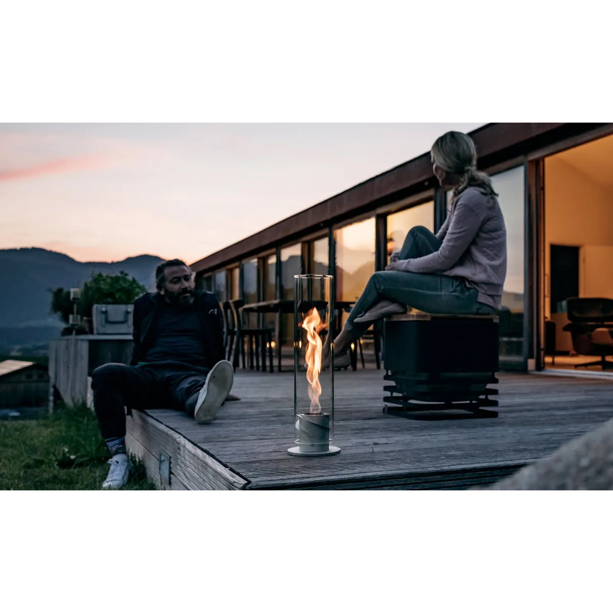 hofats-spin-120-sfeerlantaarn-zwart