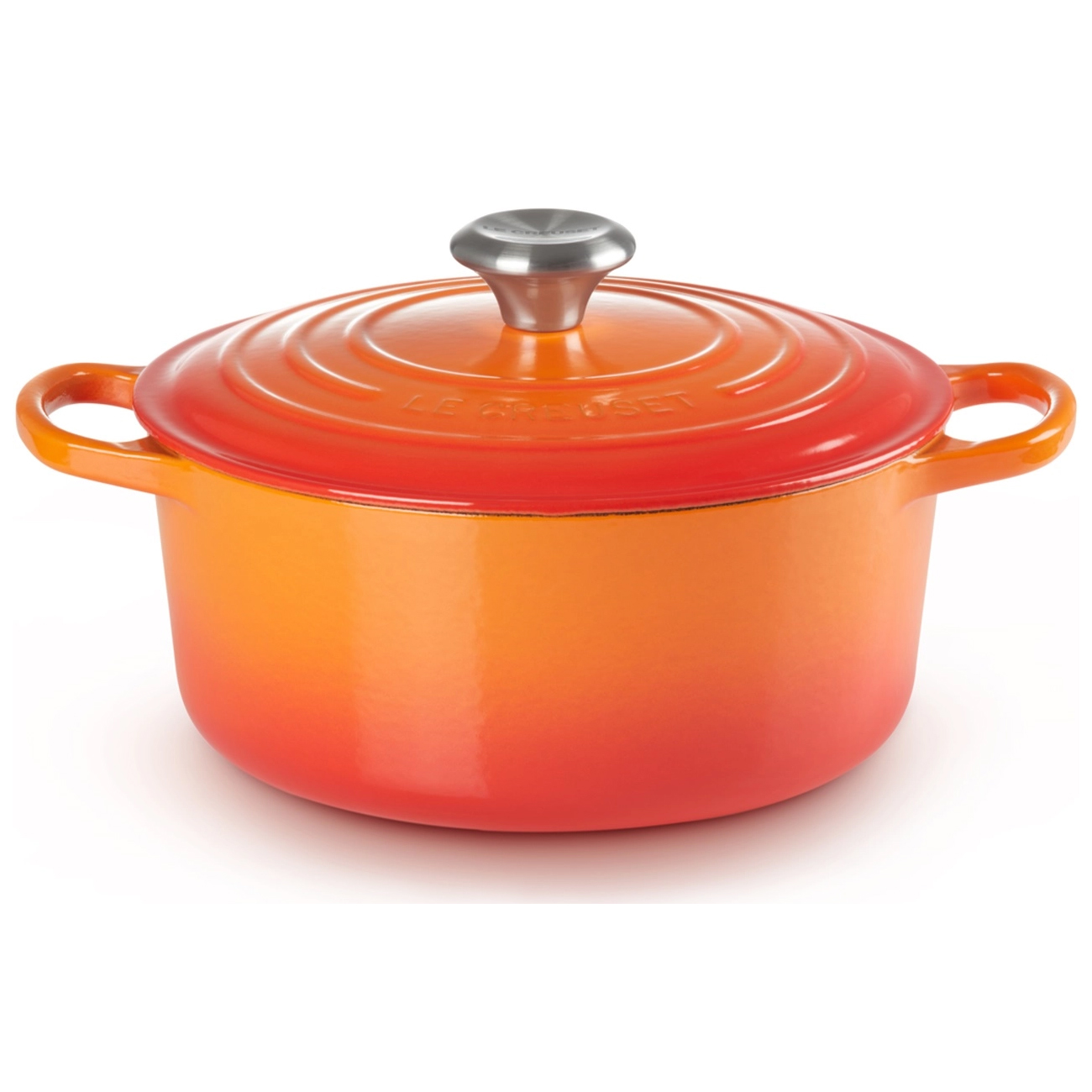 Le Creuset Signature Braadpan 24cm oranjerood