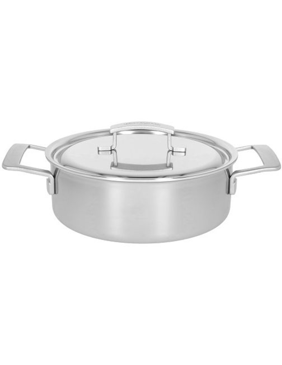 demeyere industry 5 kookpan met deksel 24cm laag