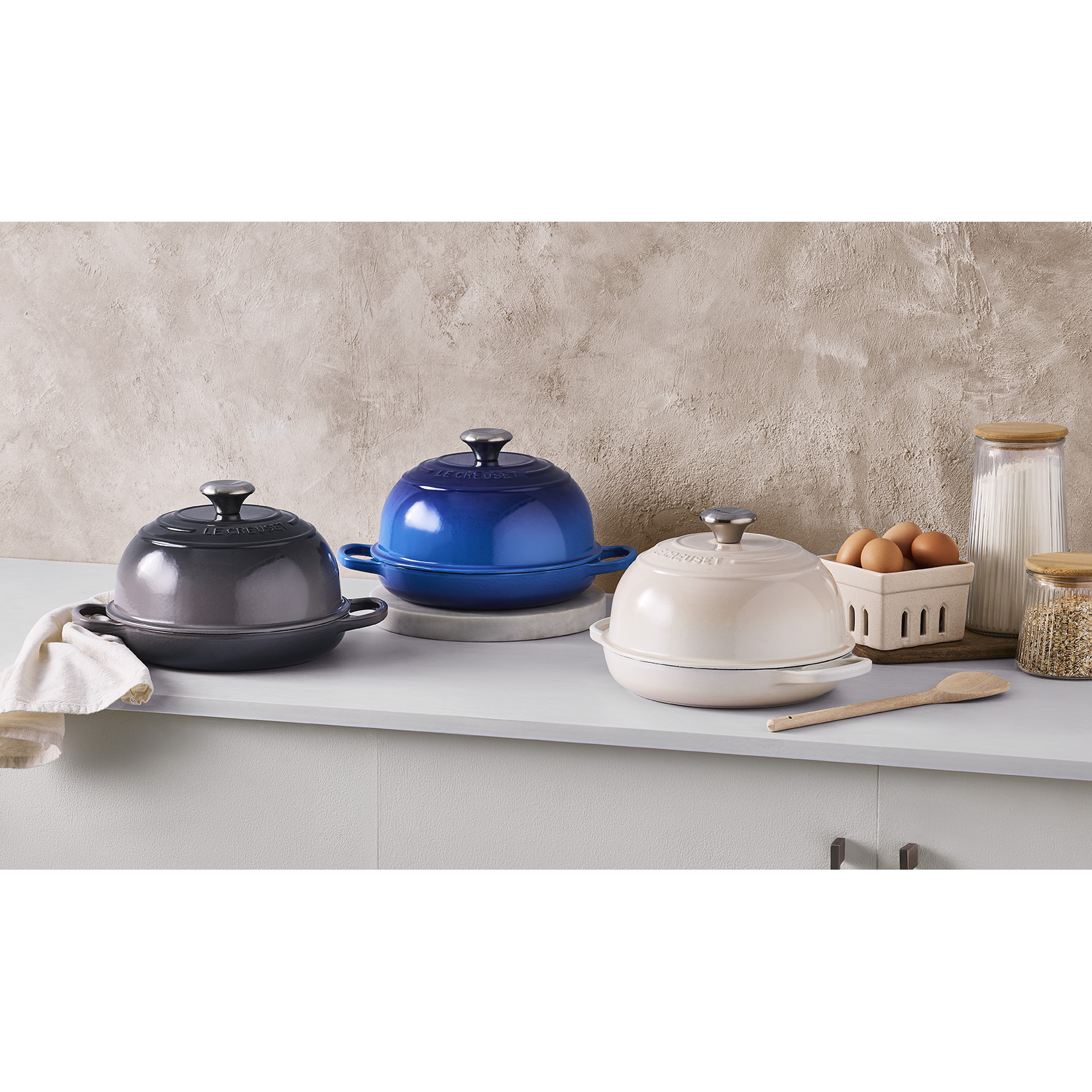 le-creuset-braadpan---sfeer---flint,-blauw,-meringue