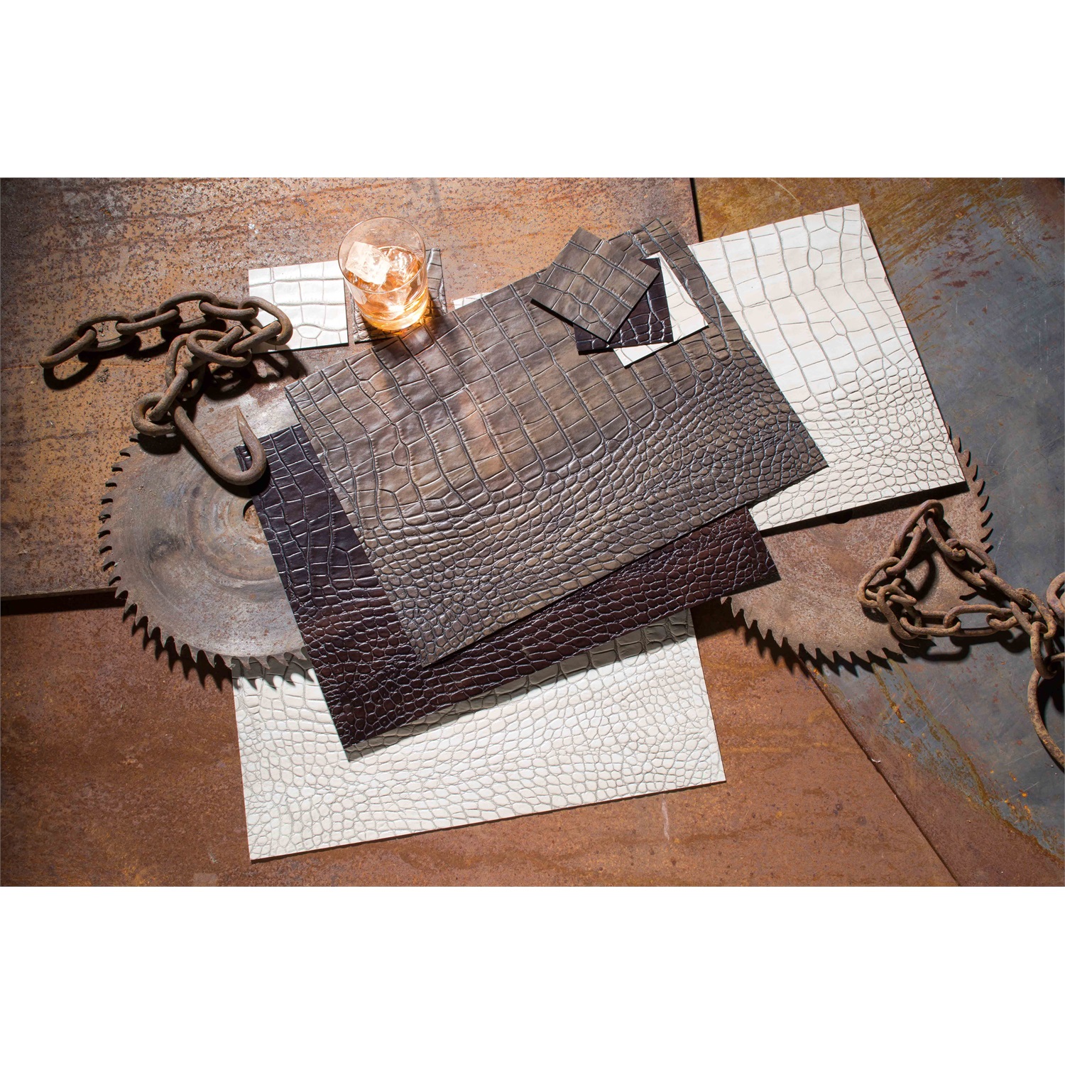 daff-leatherixx-gator-placemat-33x45cm-ivory