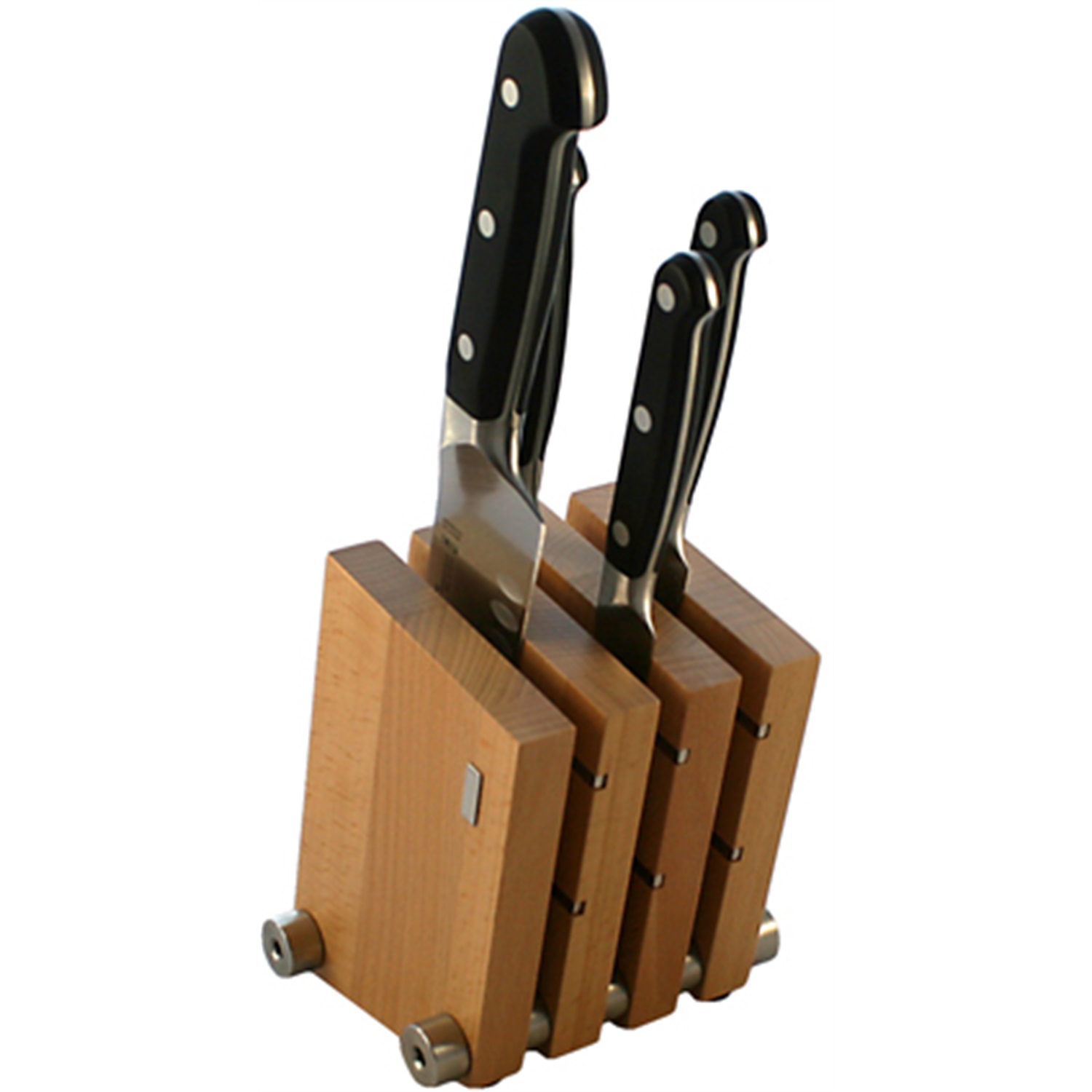 kookpunt artelegno milano magnetisch steakmessenblok beukenhout