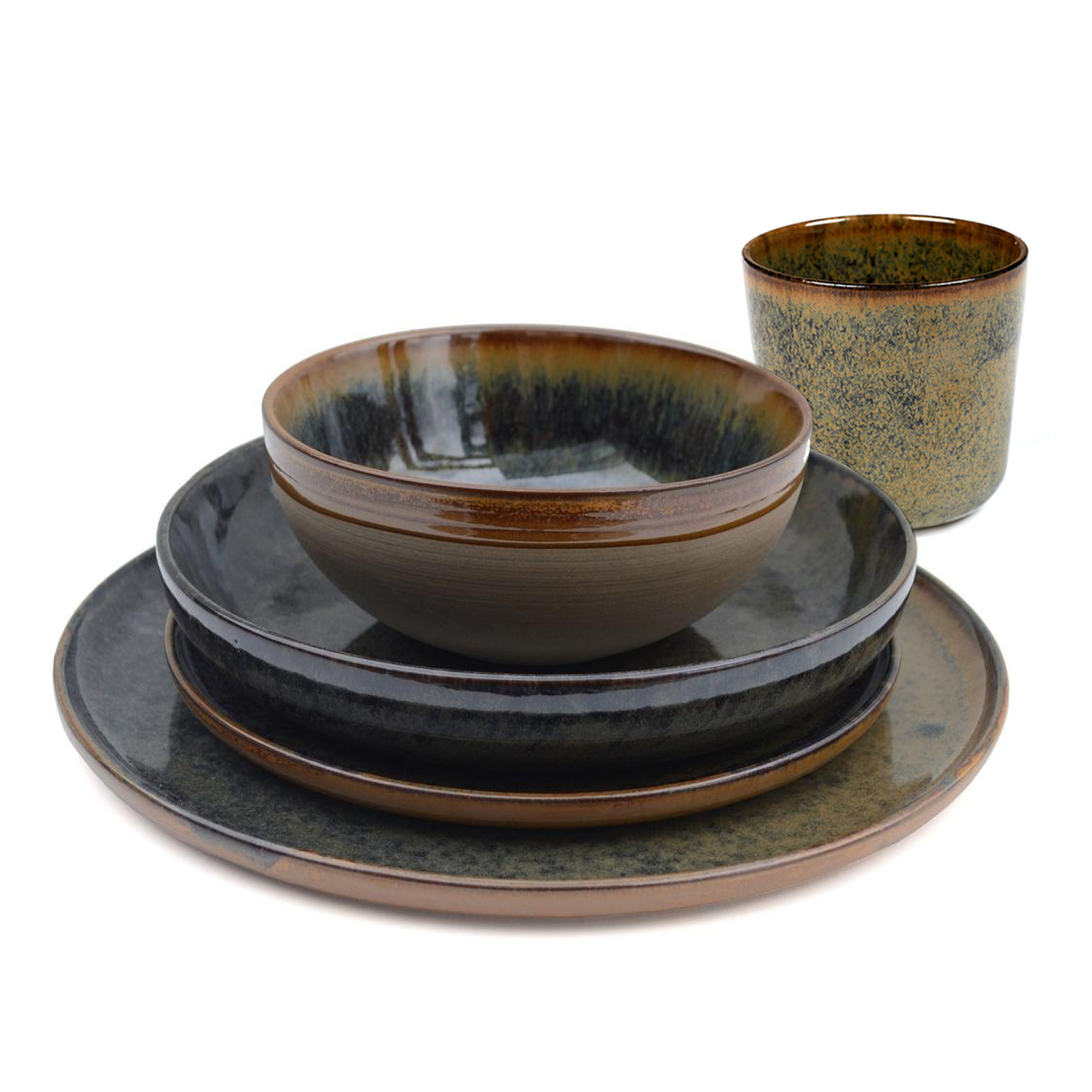 serax surface serviesset 20 delig indi grey