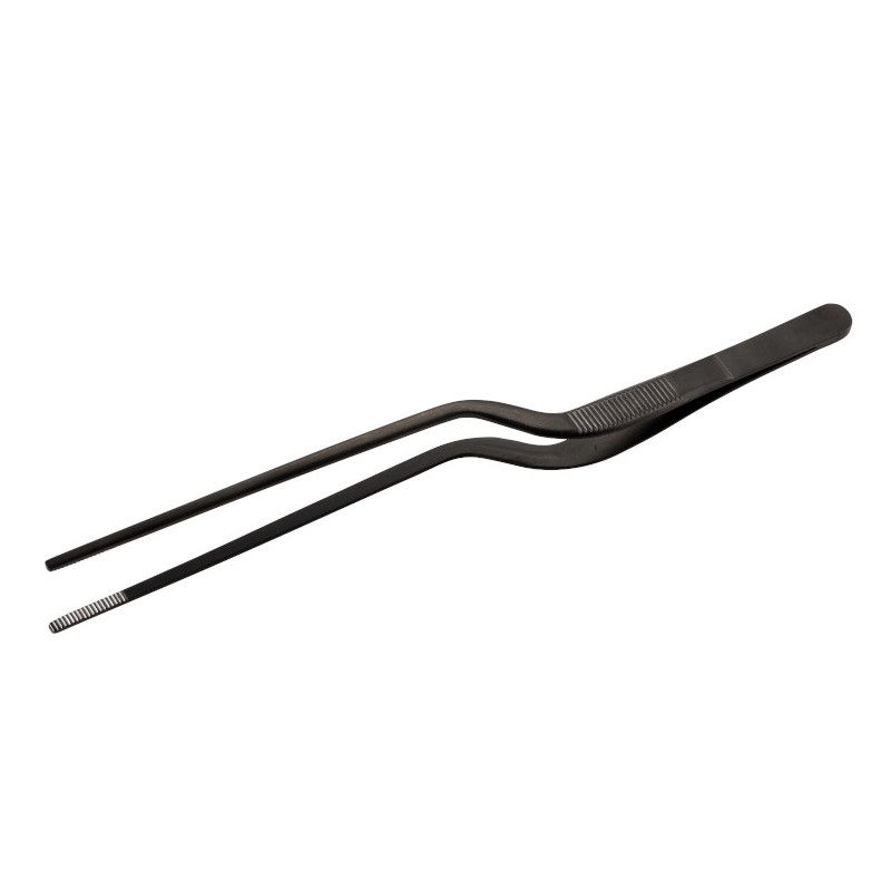 ilsa-gebogen-pincet-20cm-zwart