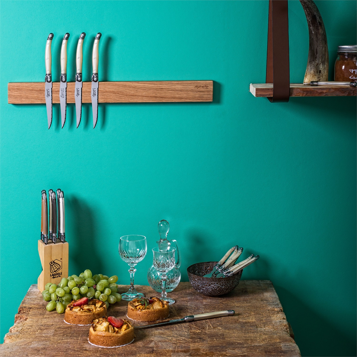 style-de-vie-messenmagneet-50cm-eikenhout