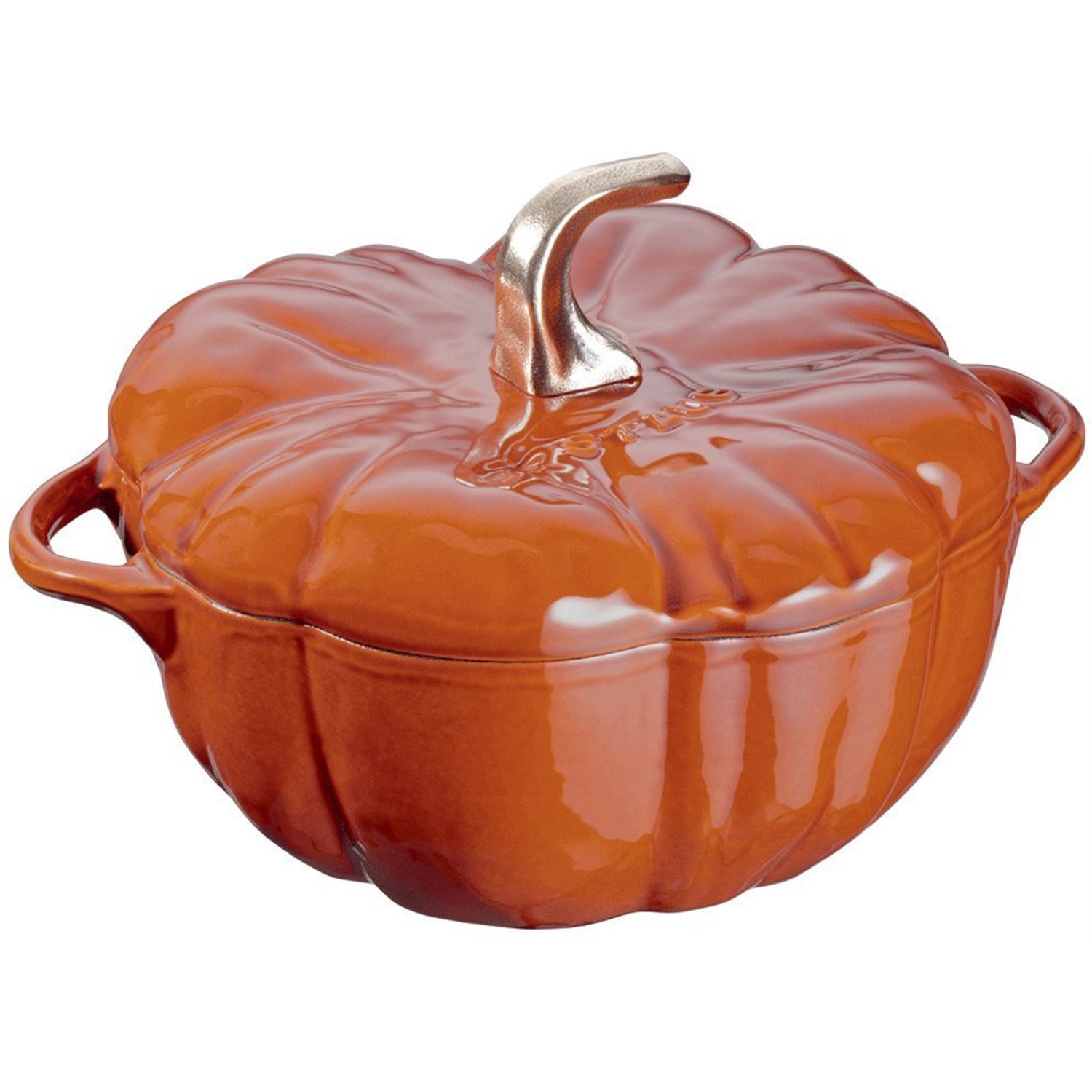 staub braadpan pompoen 24cm oranje